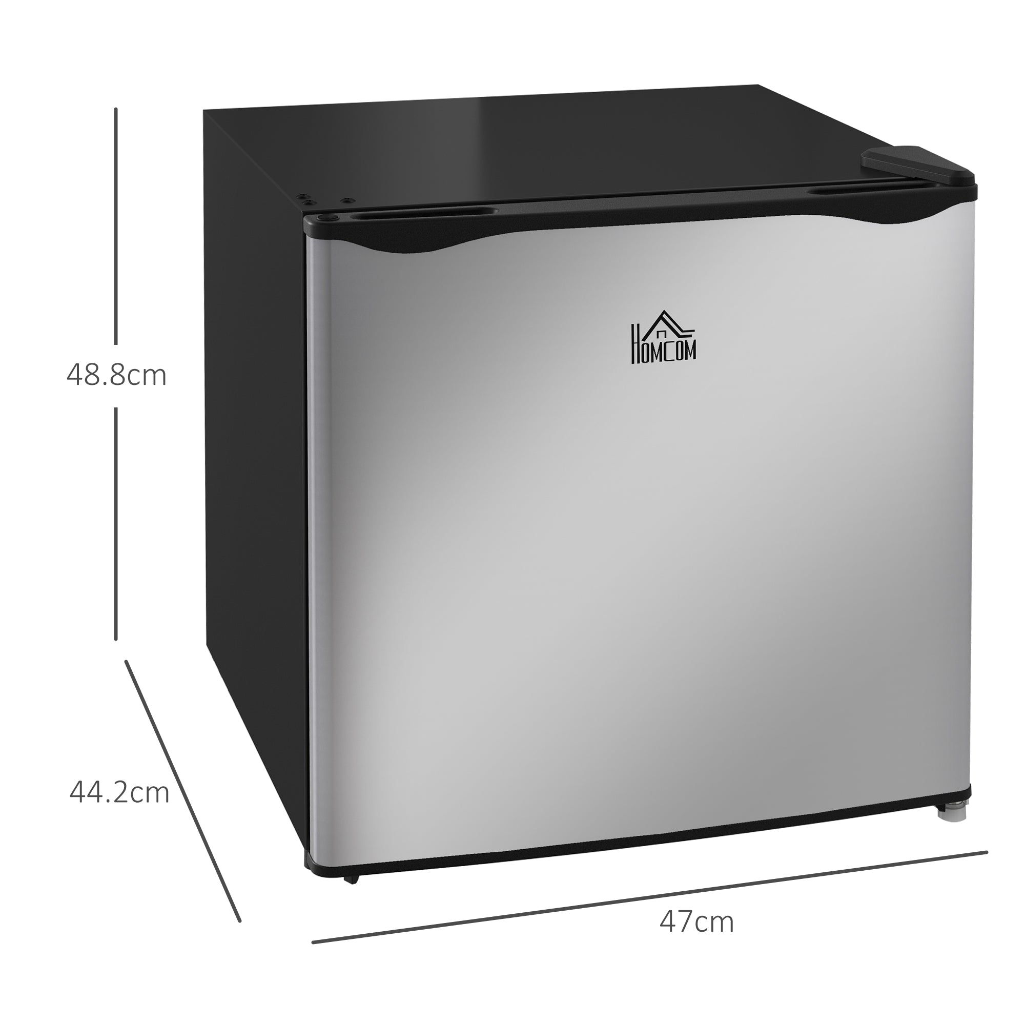 Mini Freezer 35L Electric Freestanding 5-Stage Control, Silver