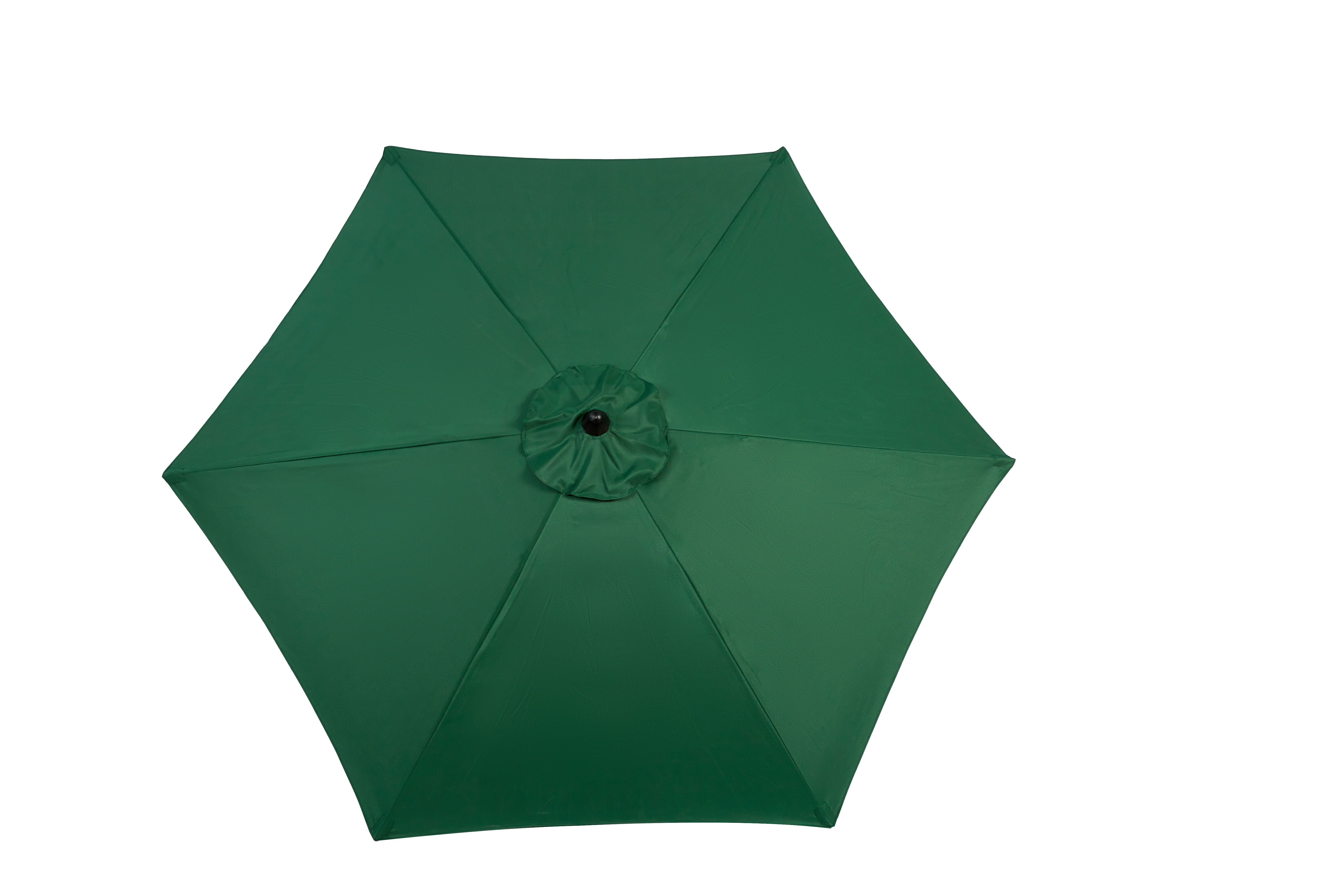 9 ft Double Sided Outdoor Umbrella Rectangular Large with Crank, Dark Green