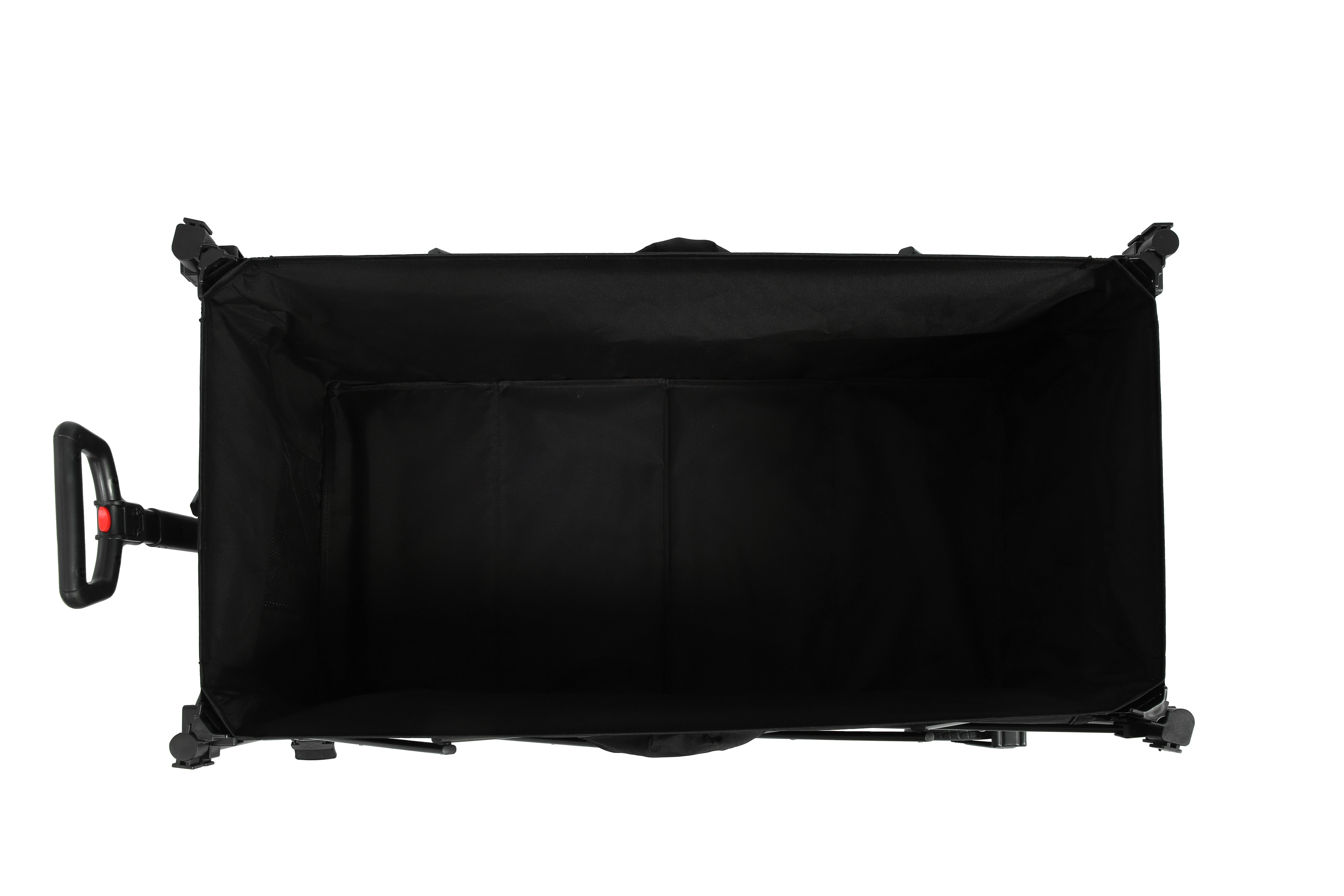 Beach Wagon Collapsible with Big Wheels Heavy Duty Black