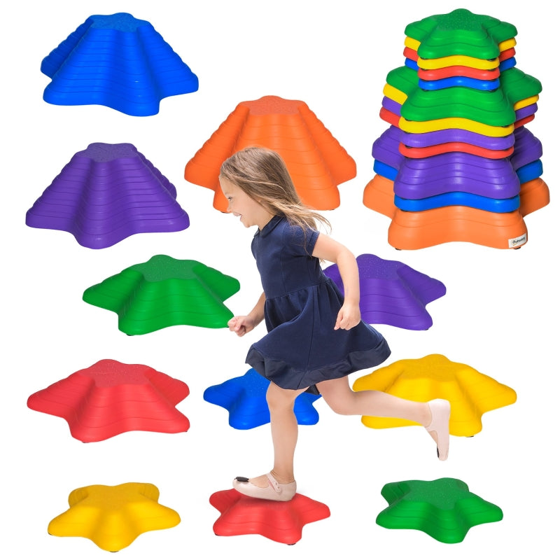 Stacking Toy, River Stones, Balance Stepping Stones, up to 80 kg, Non-Slip
