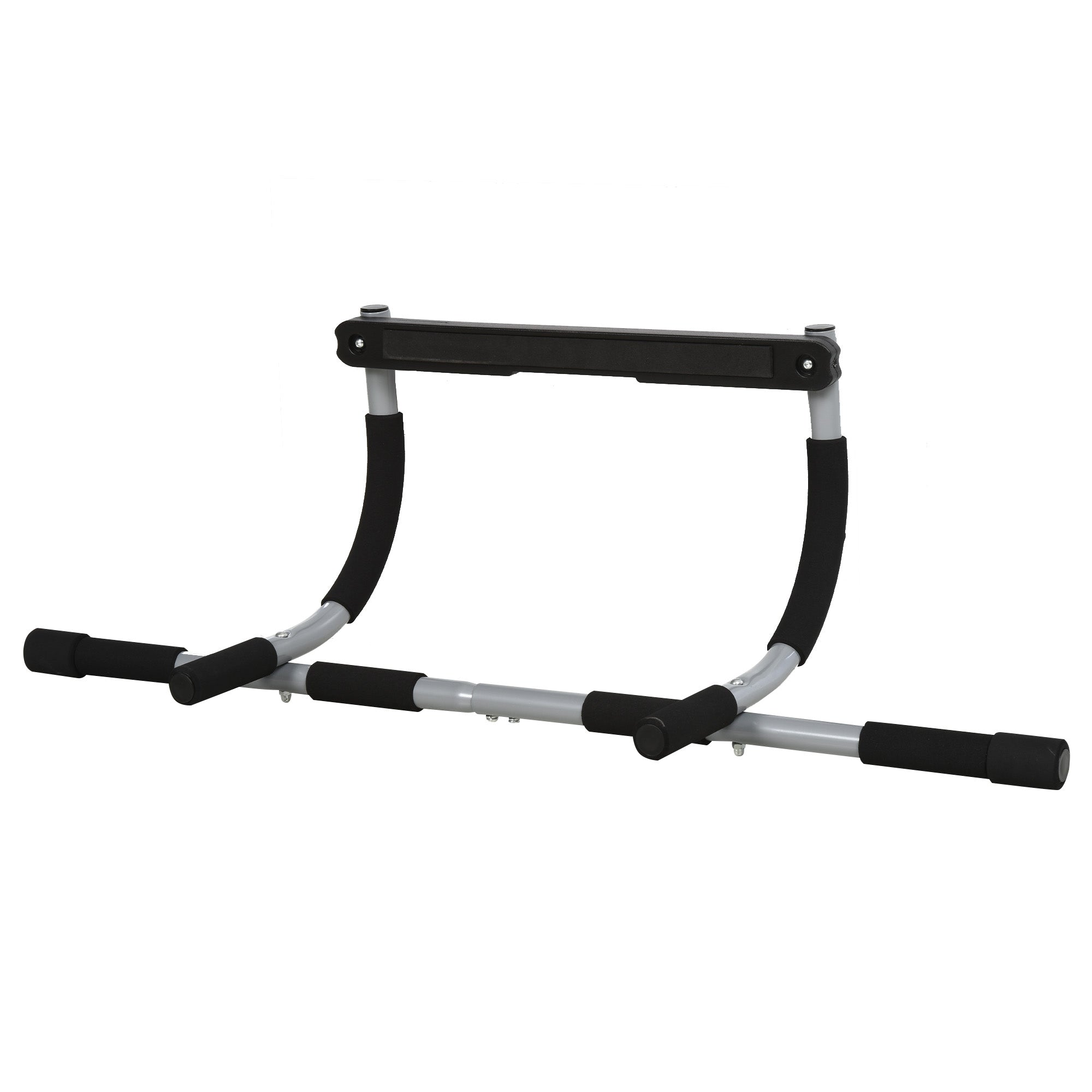Pull-up Bar Multifunctional Training Bracket Door Bar Steel Black Grey