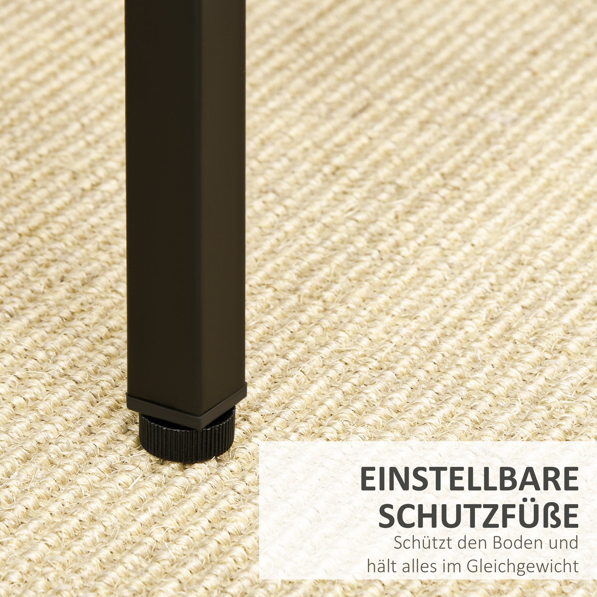 Bar Table Set, 5-Piece Standing Table with 4 Stools, Rustic Brown/Black Chipboard/Steel