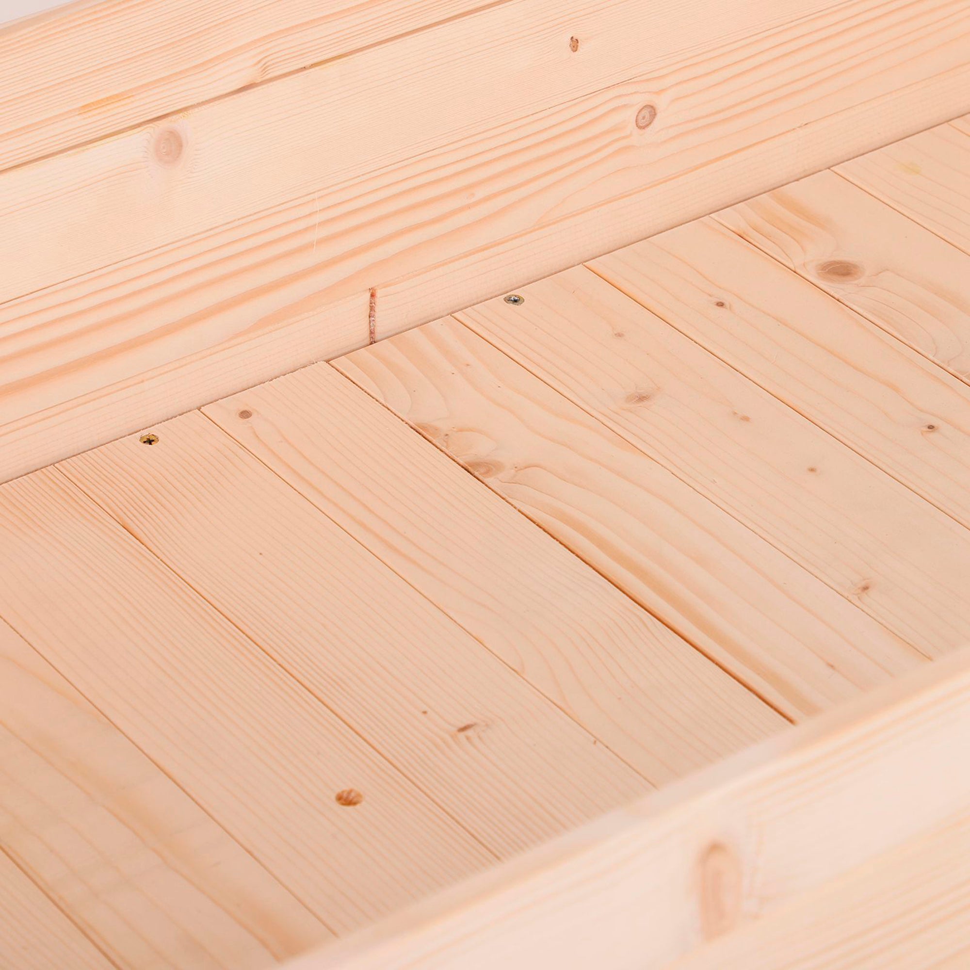 Garden Wooden Planters Rectangular Raised Bed Indoor/Outdoor Fir Wood