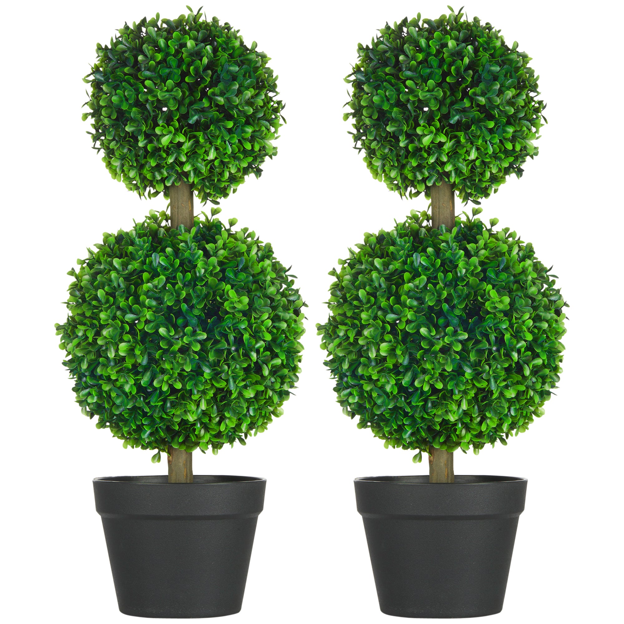Artificial Plants Boxwood 60cm Double Ball UV-resistant Green
