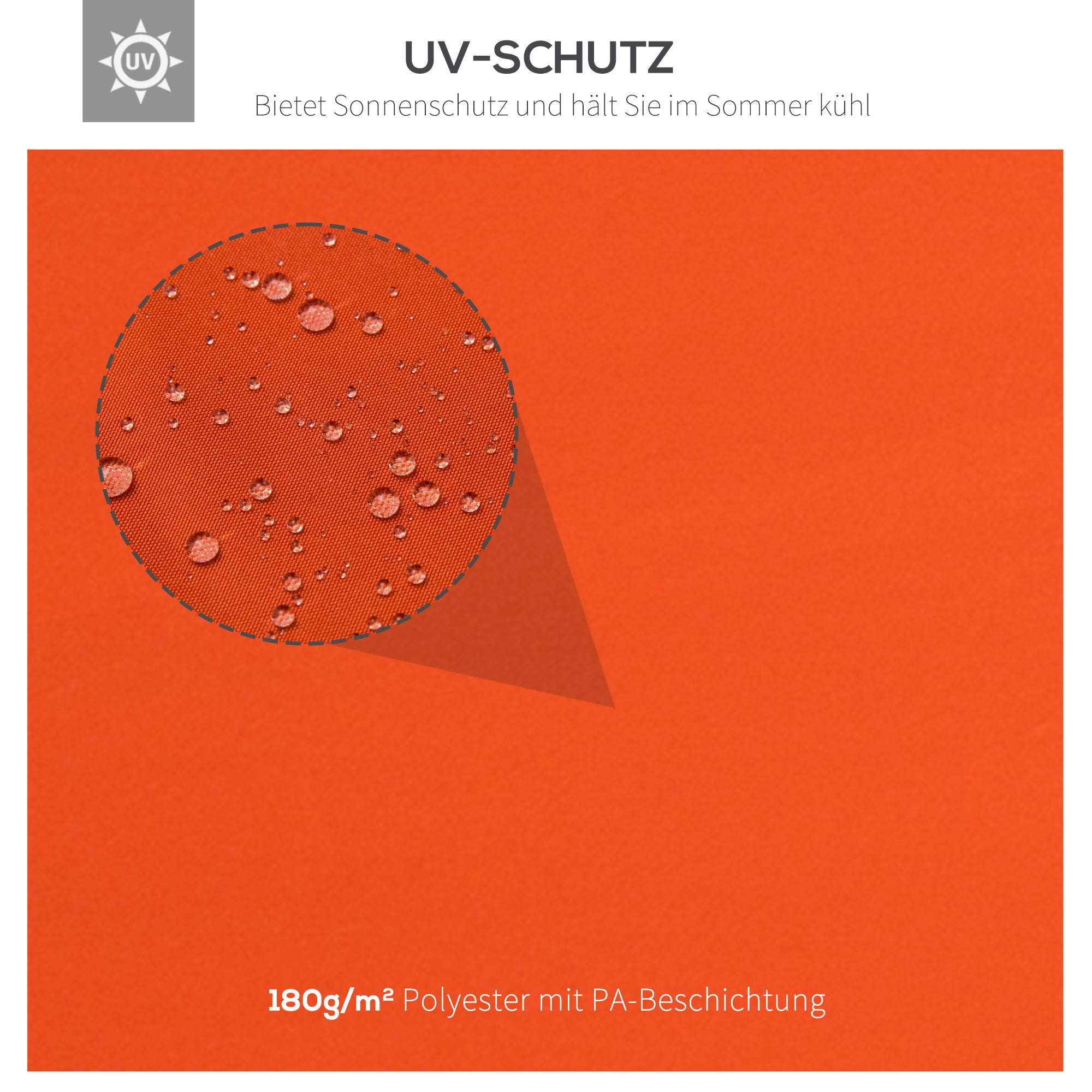 Replacement Roof 3x4m Gazebo/Tent Polyester Rust Red