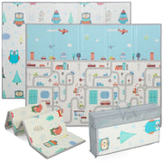 Baby Play Mat Non-Slip 1.5cm Thick Animal Pattern - Foam