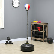 Punching Ball, Height Adjustable Standing Boxing Trainer, Black