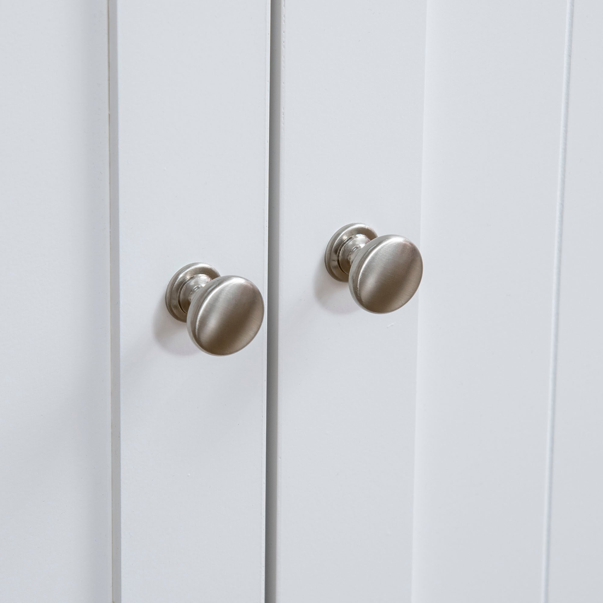 Cat Litter Box, Adjustable Divider Magnetic Doors, White