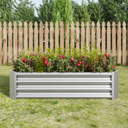 Raised bed Metal Plant Bed, Stable Design, Rust Protection, for Vegetables, Herbs & Flowers, Anthracite