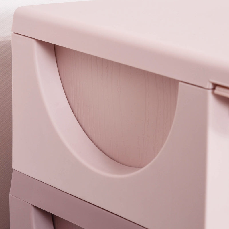 Toy Storage, 3-Tier Chest of Drawers, Pink