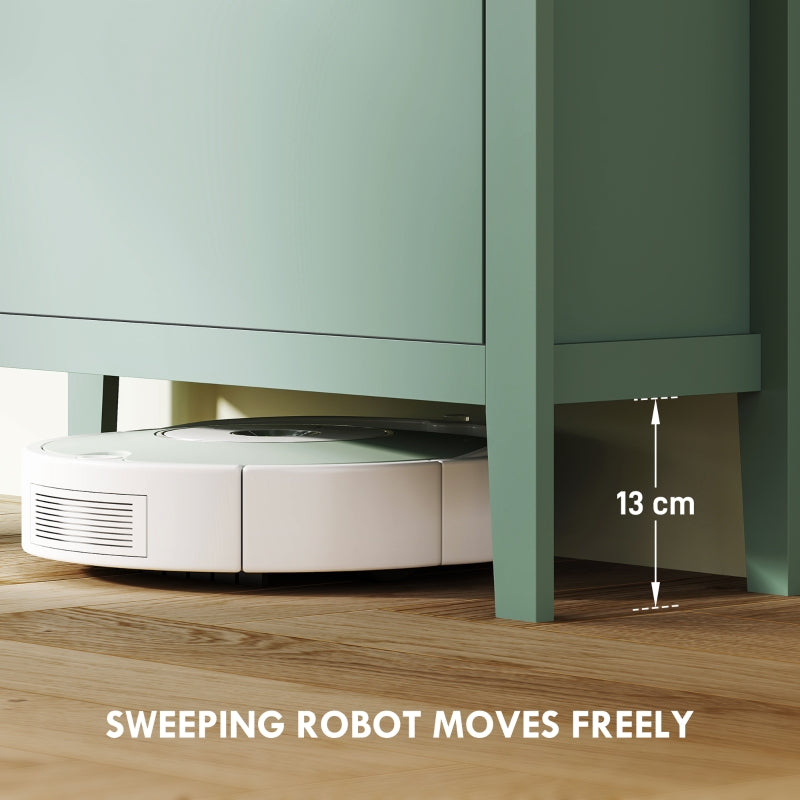 Modern Shoe Cabinet, Three-Drawer, Green