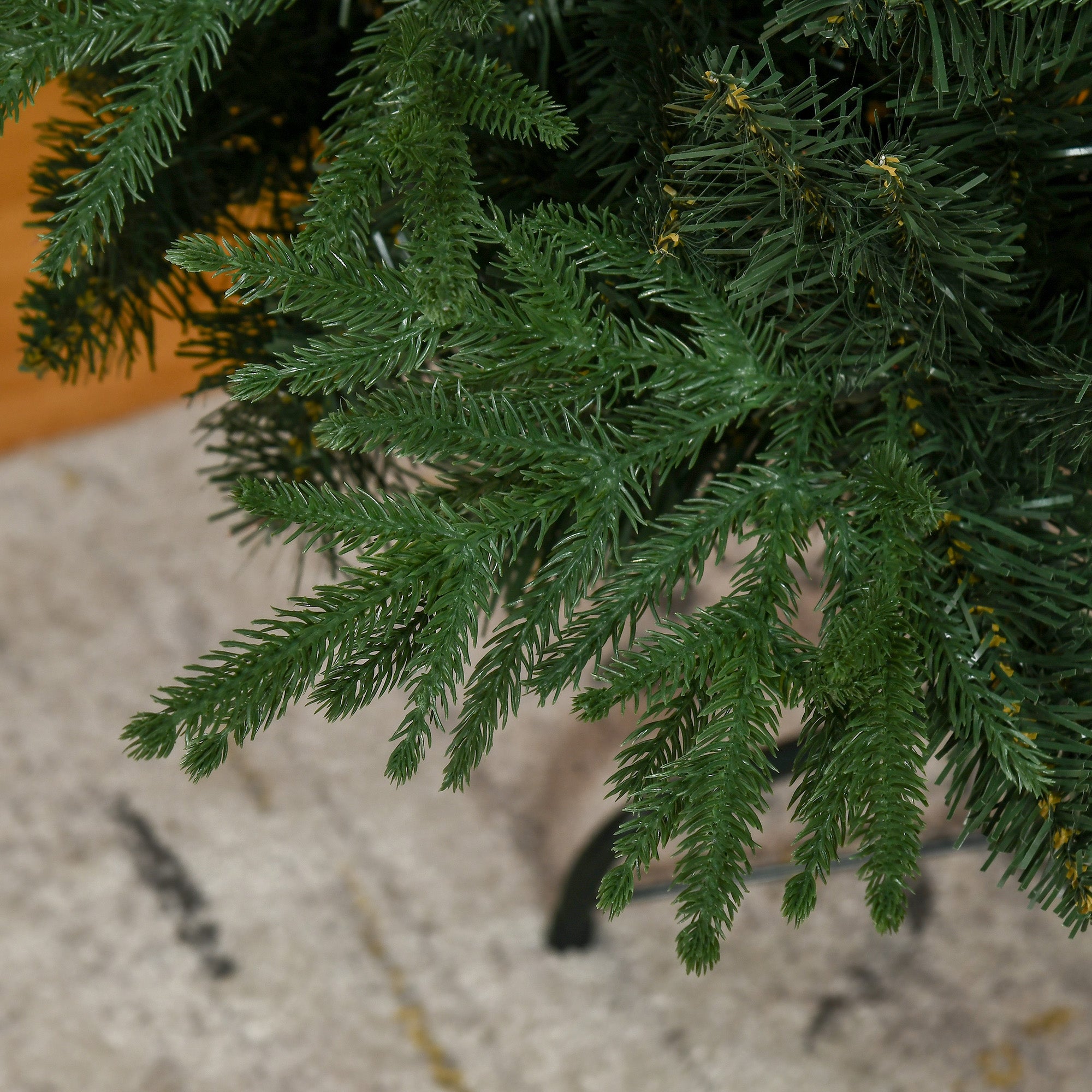 Christmas Tree, Artificial Fir, Realistic, Quick Assembly, Green Plastic
