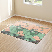 Baby Play Mat, Foldable Reversible Waterproof Crawling Mat, Dinosaur Print