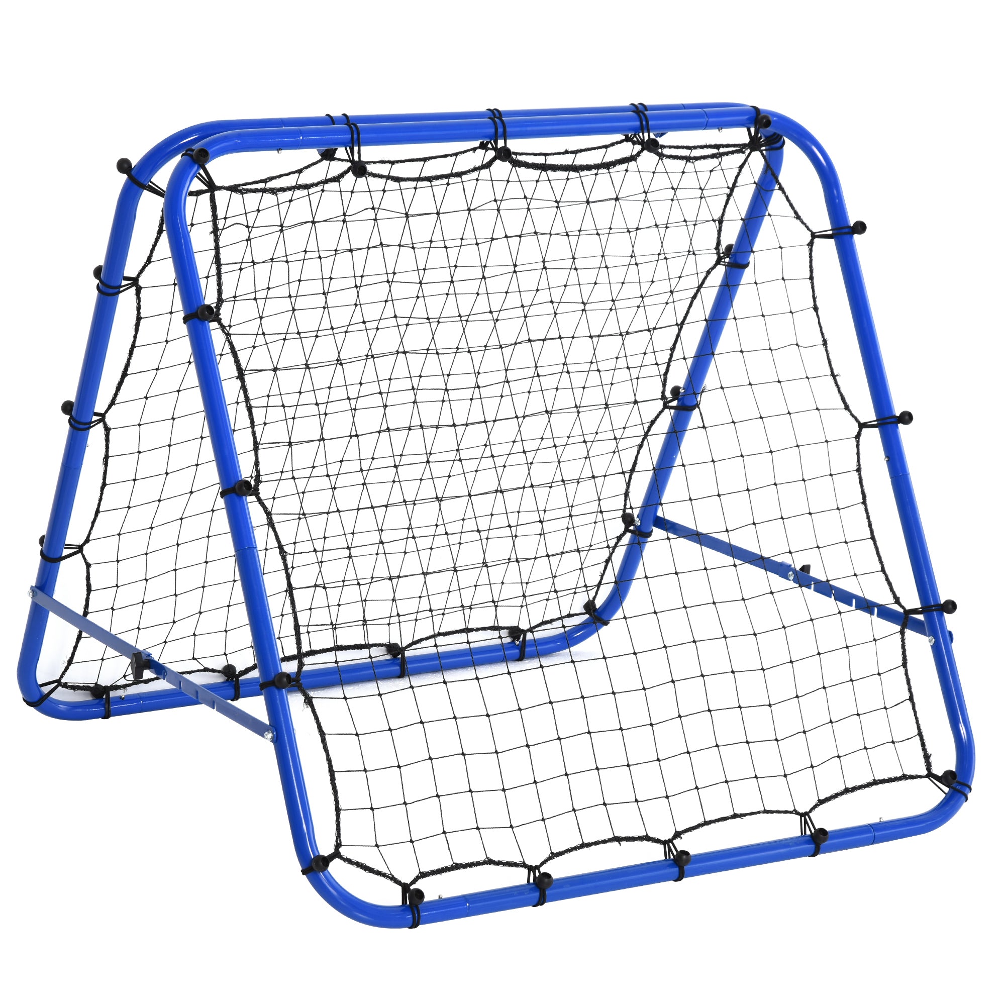 Football Rebounder Adjustable 5 Levels Steel Blue