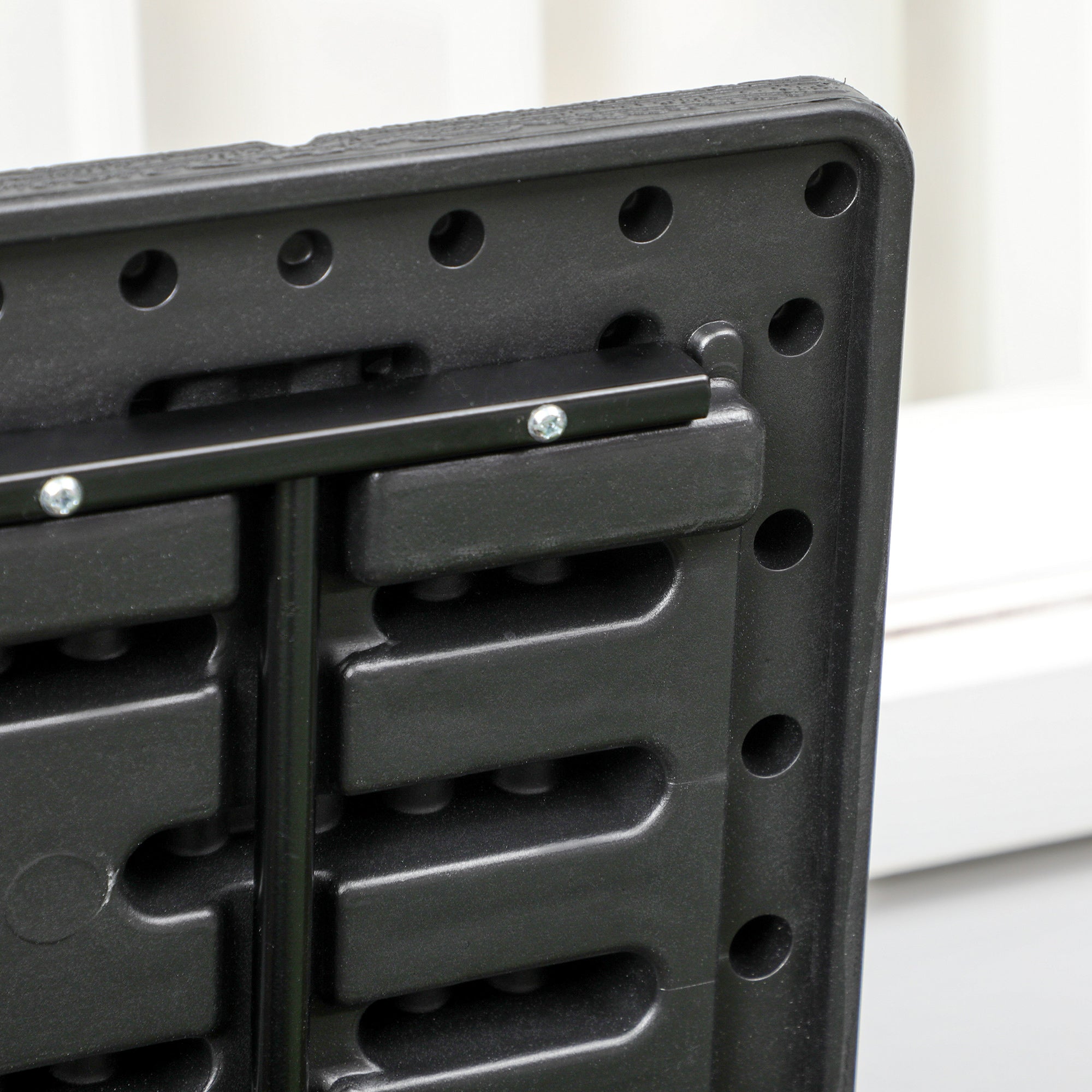 Garden Storage Box, 336 Litre Water-resistant Heavy Duty Double Wall, Black