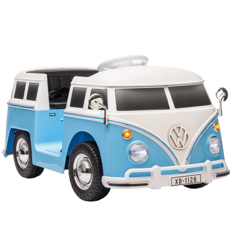 Children's Electric Car with 12V Dual Motor and MP3, Blue