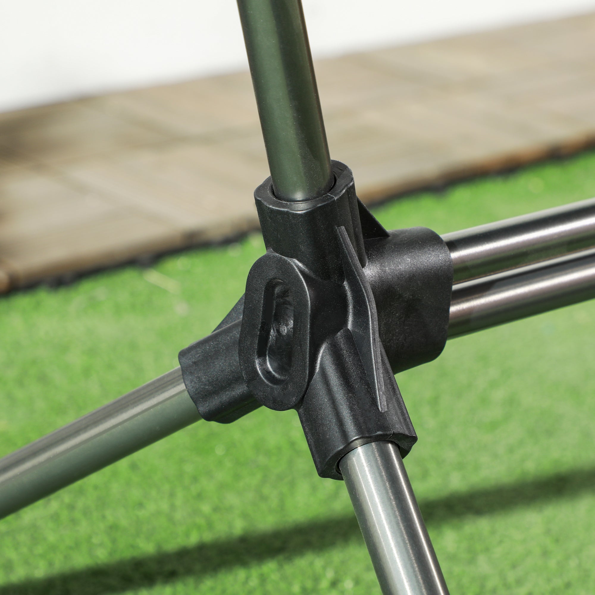 Hammock Camping Chair, Foldable 120kg, Black Oxford