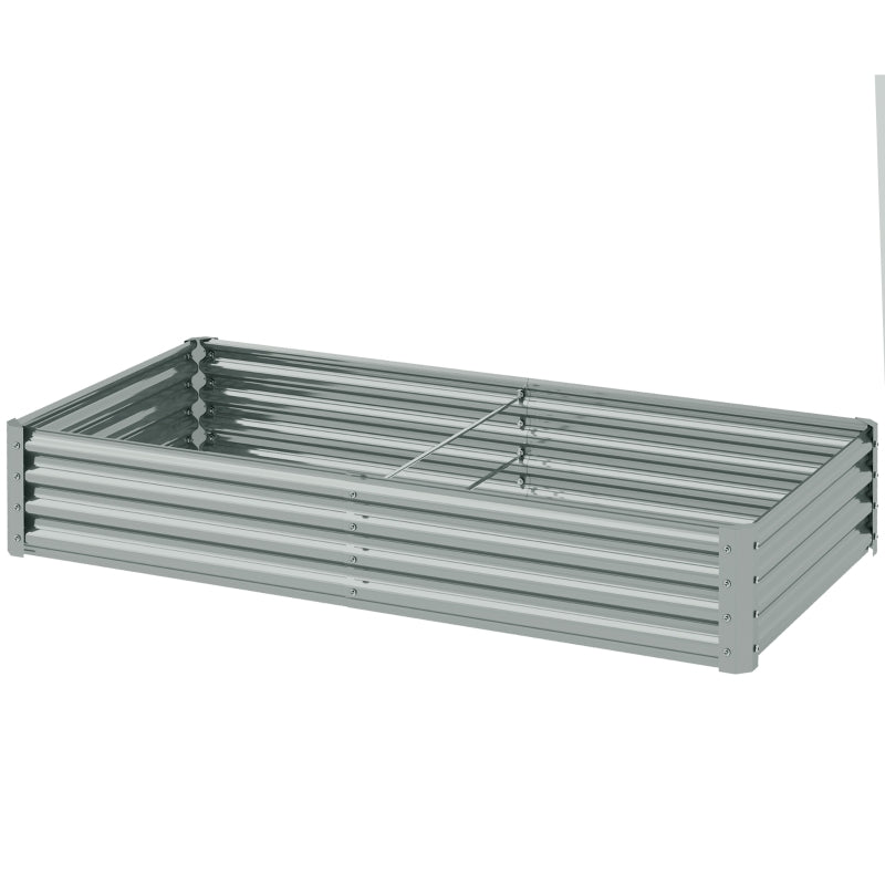Raised Bed, Weather-Resistant Cold Frame Garden Planter, Steel