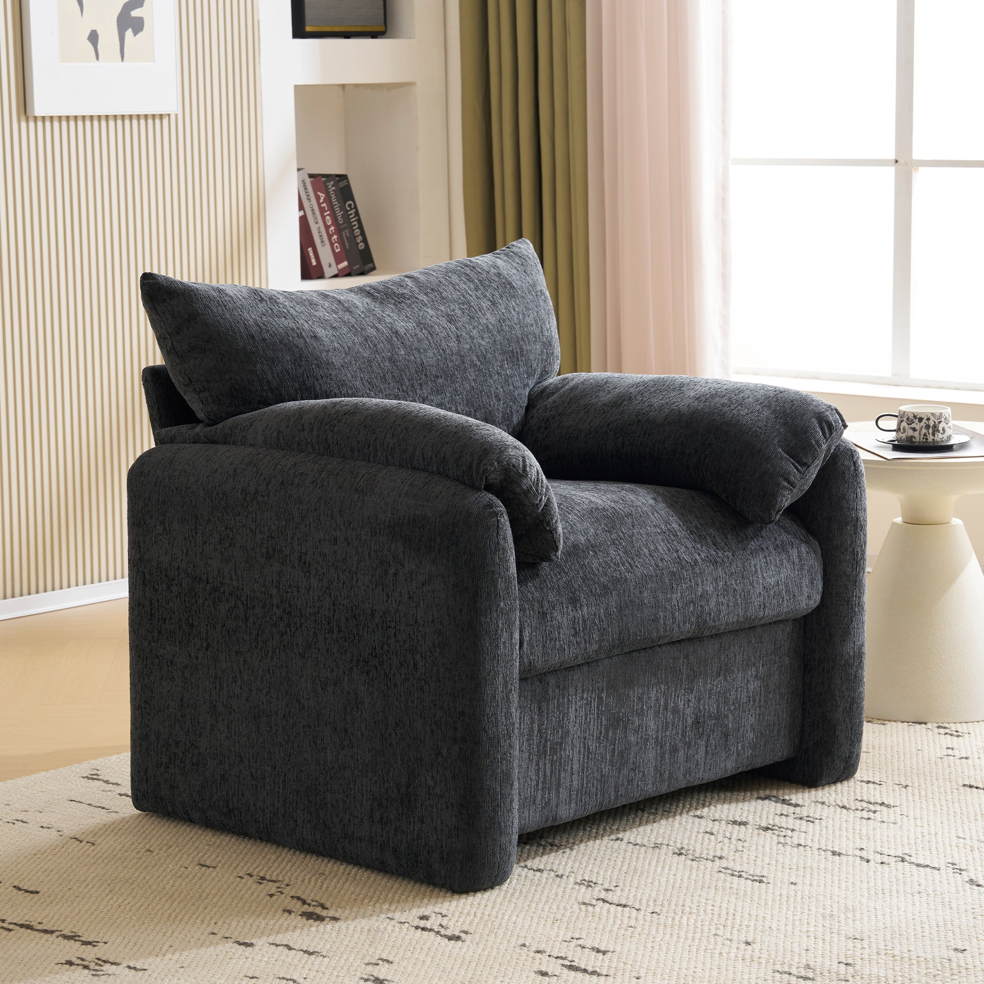 Armchair, Oversized, Decorative, Single Sofa, Leisure Chair, Chenille Fabric