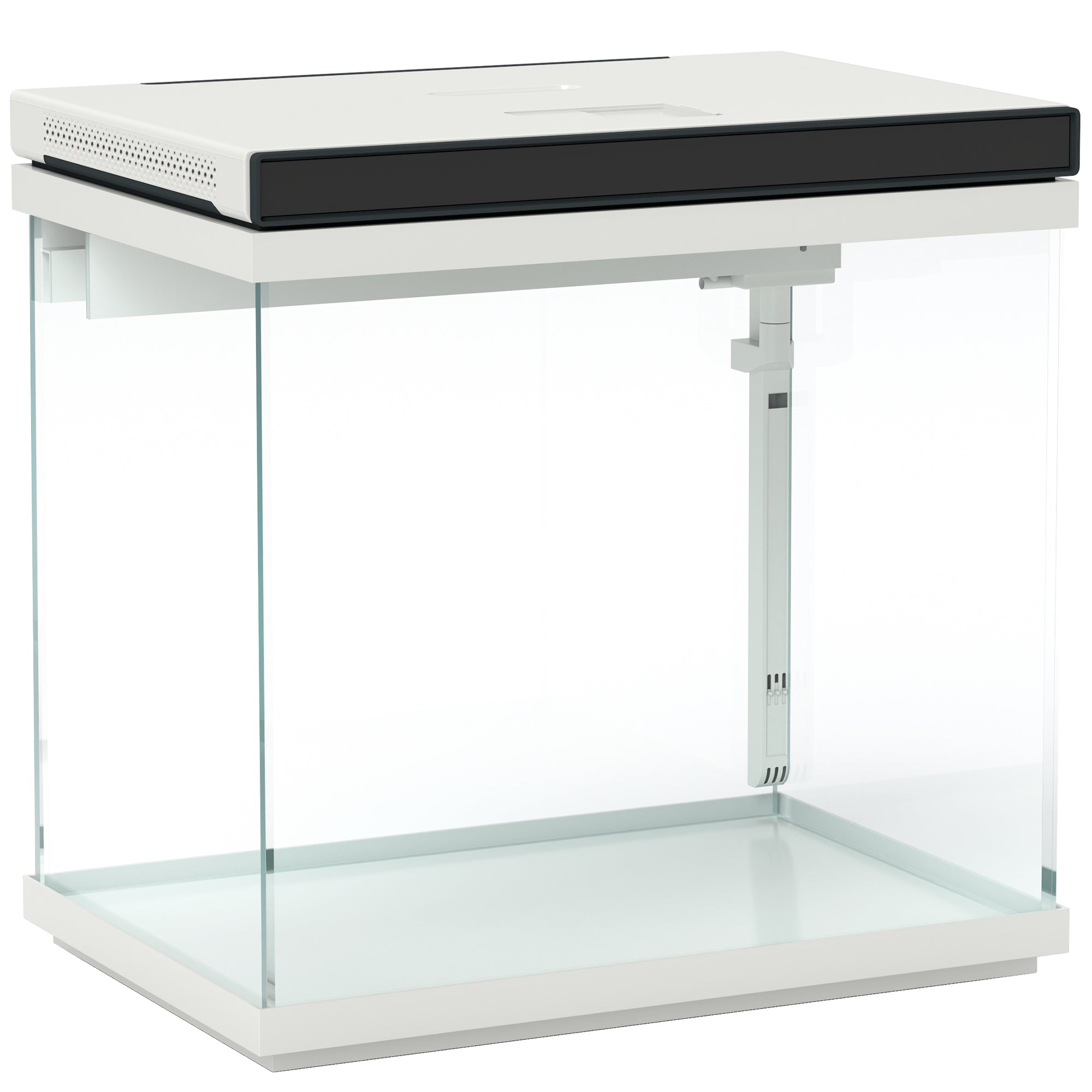 Aquarium 26-Liter, Filter, LED Lighting, Water Pump, Clear Glass