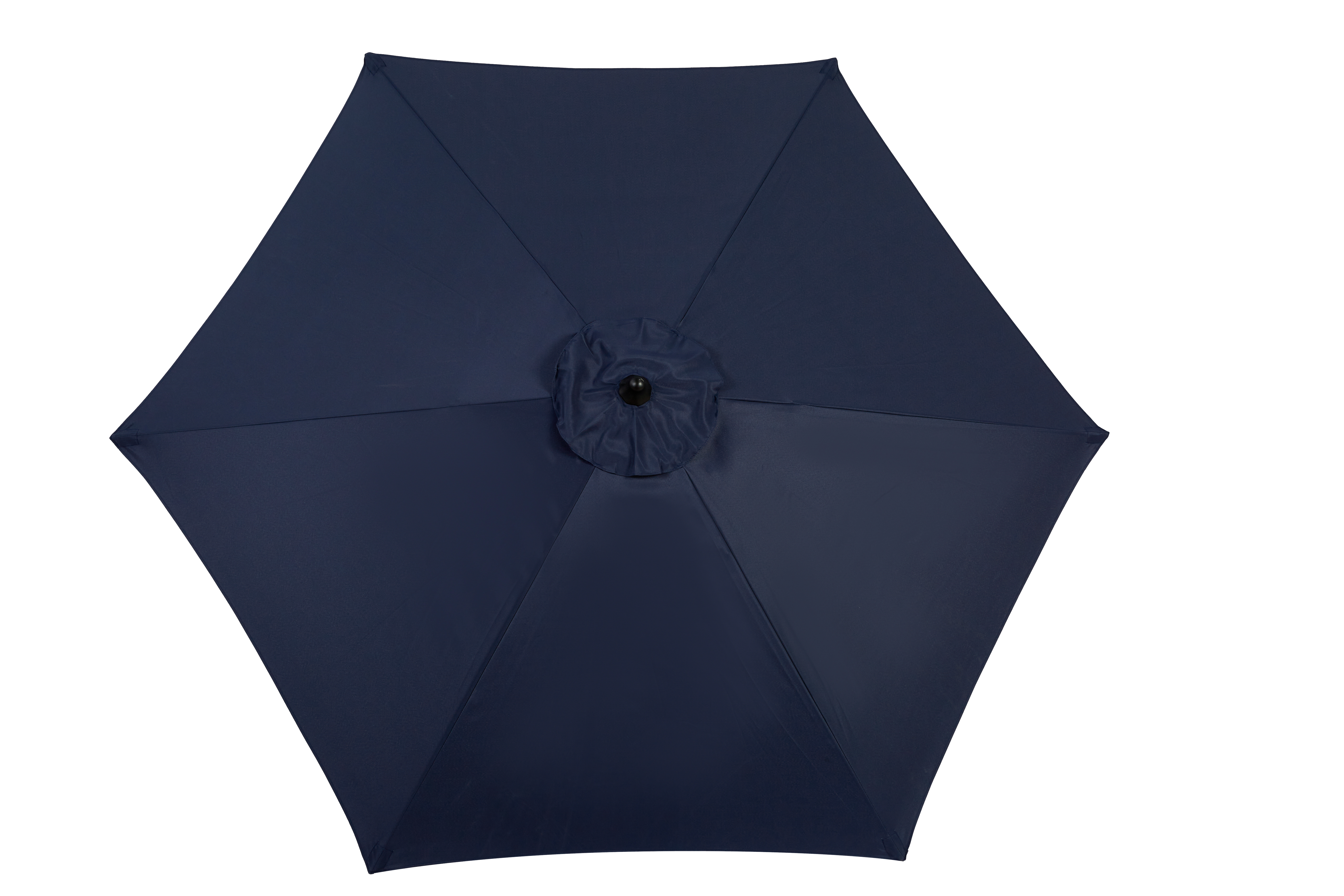 9 Ft Double Sided Outdoor Umbrella Rectangular Large with Crank, Navy Blue
