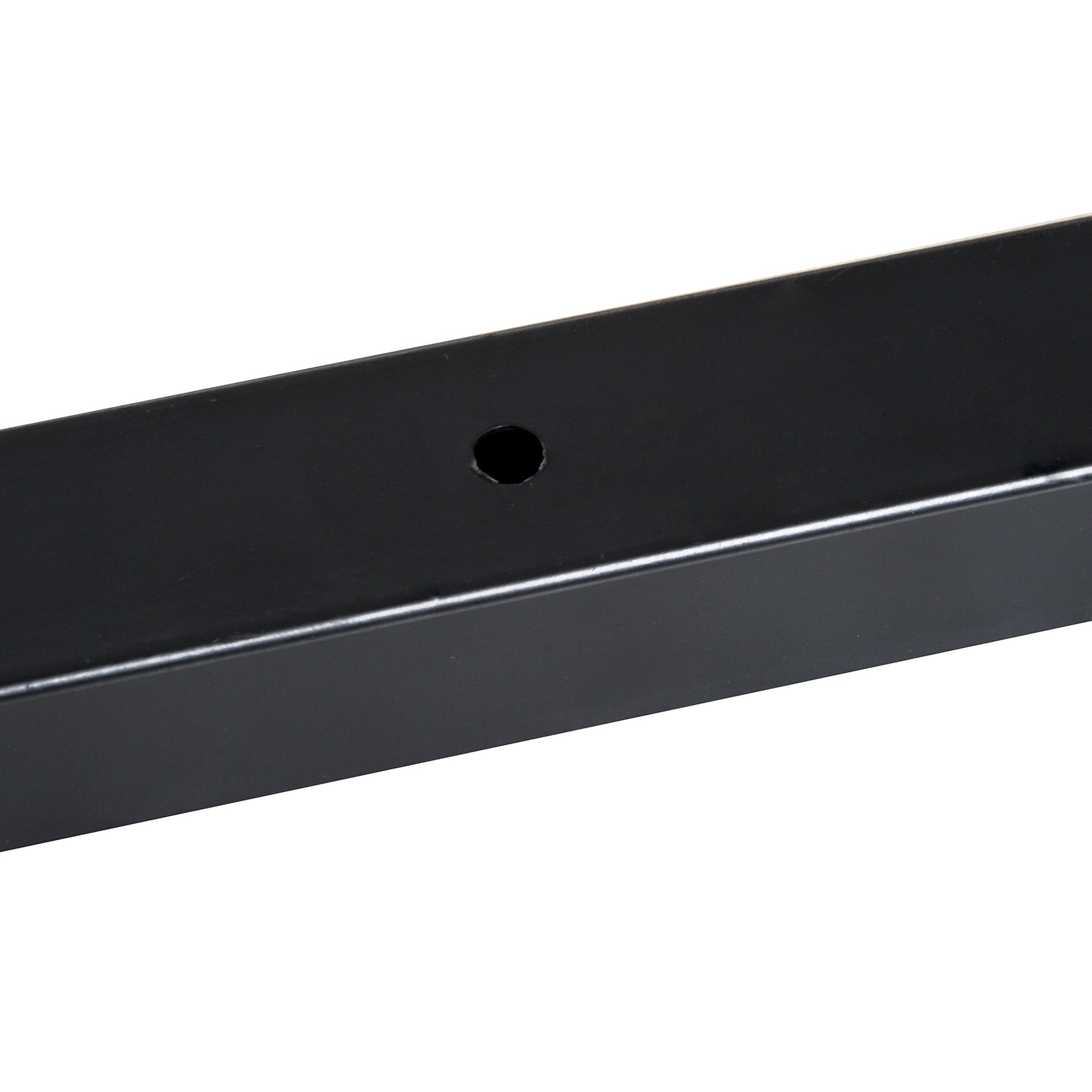 Bicycle Rack Upright Stand Weatherproof Up to 6 Bicycles, Steel Black