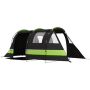 Four Man, Two Room Blackout Tent - Black
