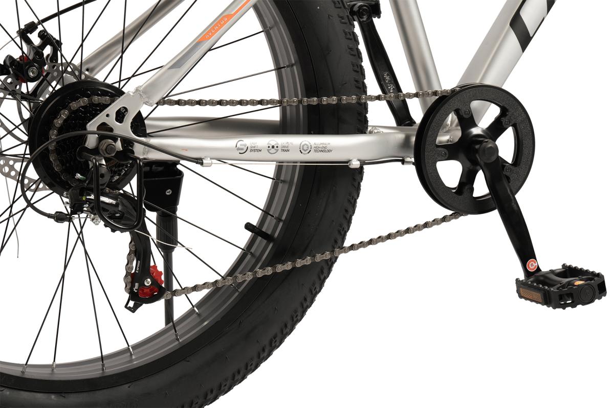 Carpat Fatbike Mountain Bike 26-inch 7-Speed Shimano Disc Brakes