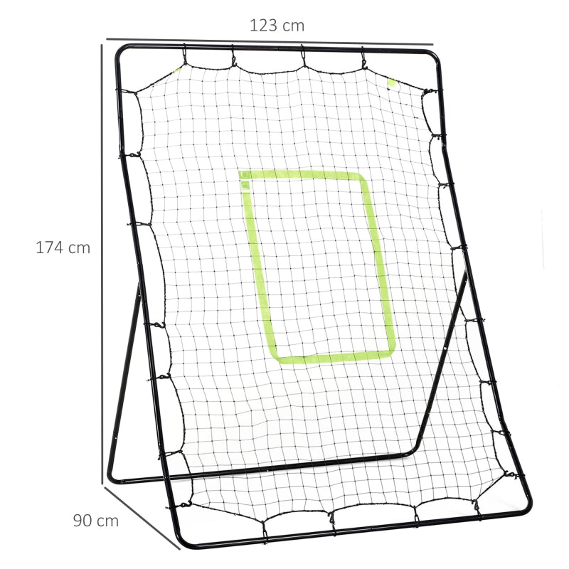 Baseball Rebounder Net: Training Aid for Teens & Adults
