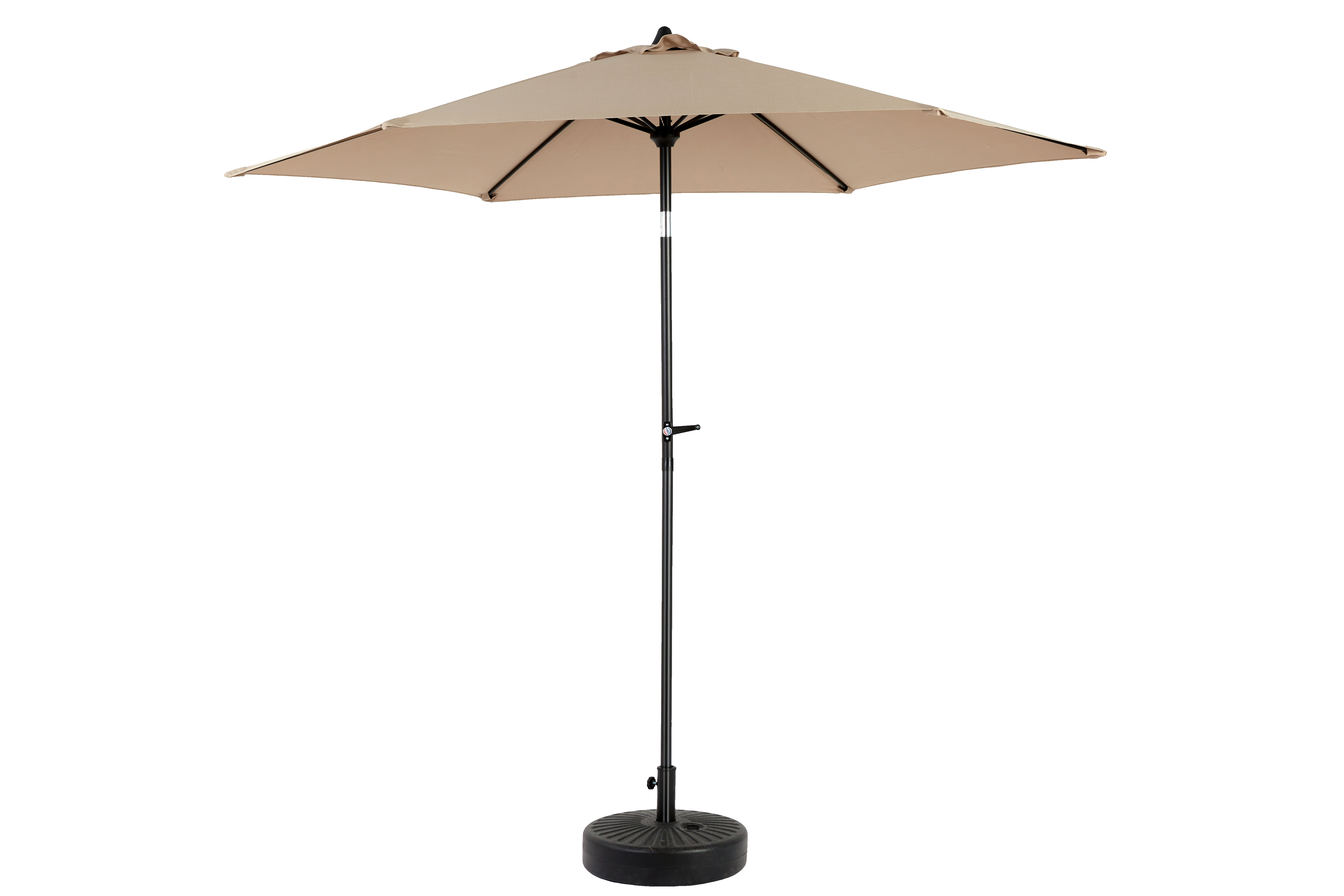 9 Ft Double Sided Outdoor Umbrella, Rectangular Large with Crank, Khaki