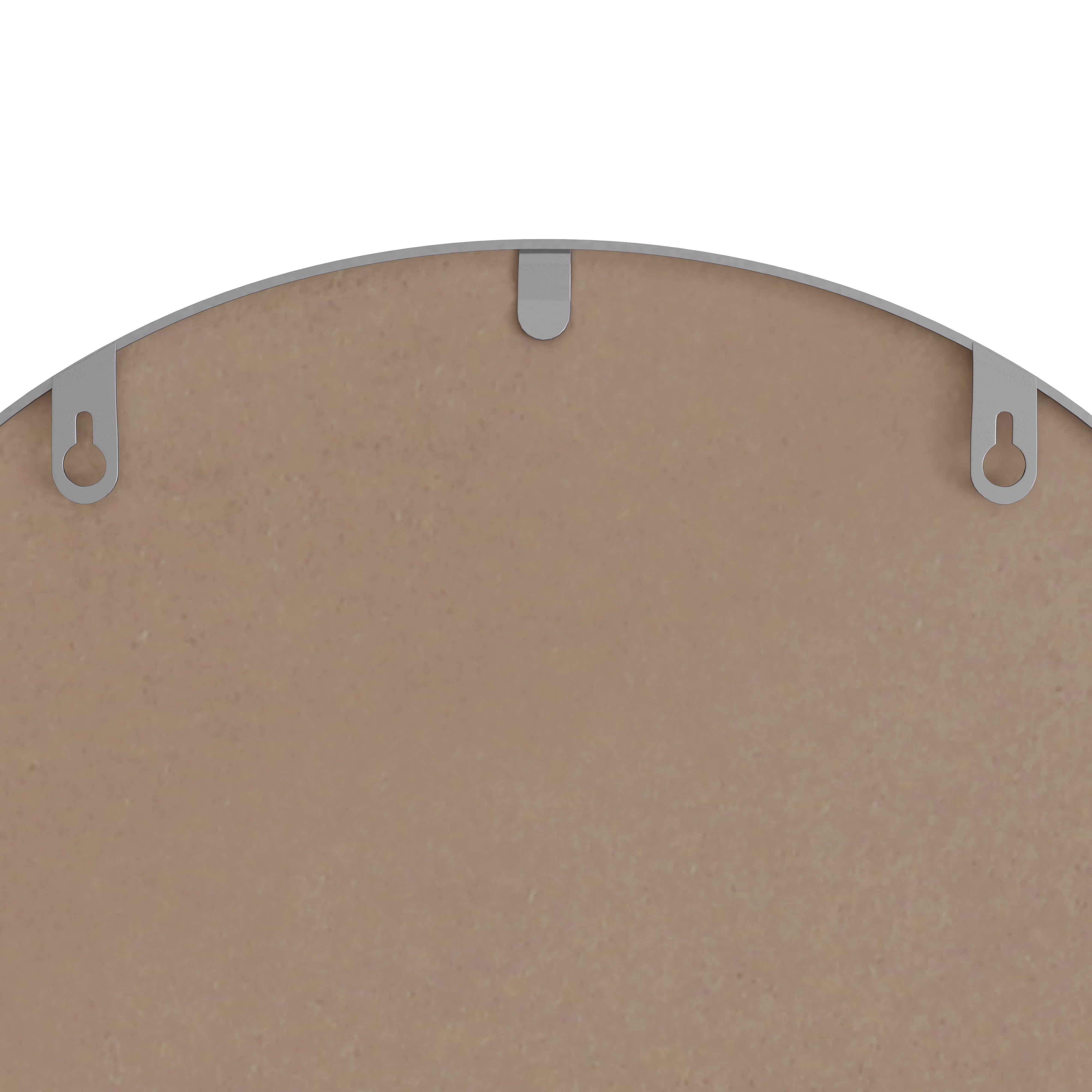 Rectangular Mirror, 61x101CM Wall Mount for Bathroom/Bedroom, Silver Metal Frame