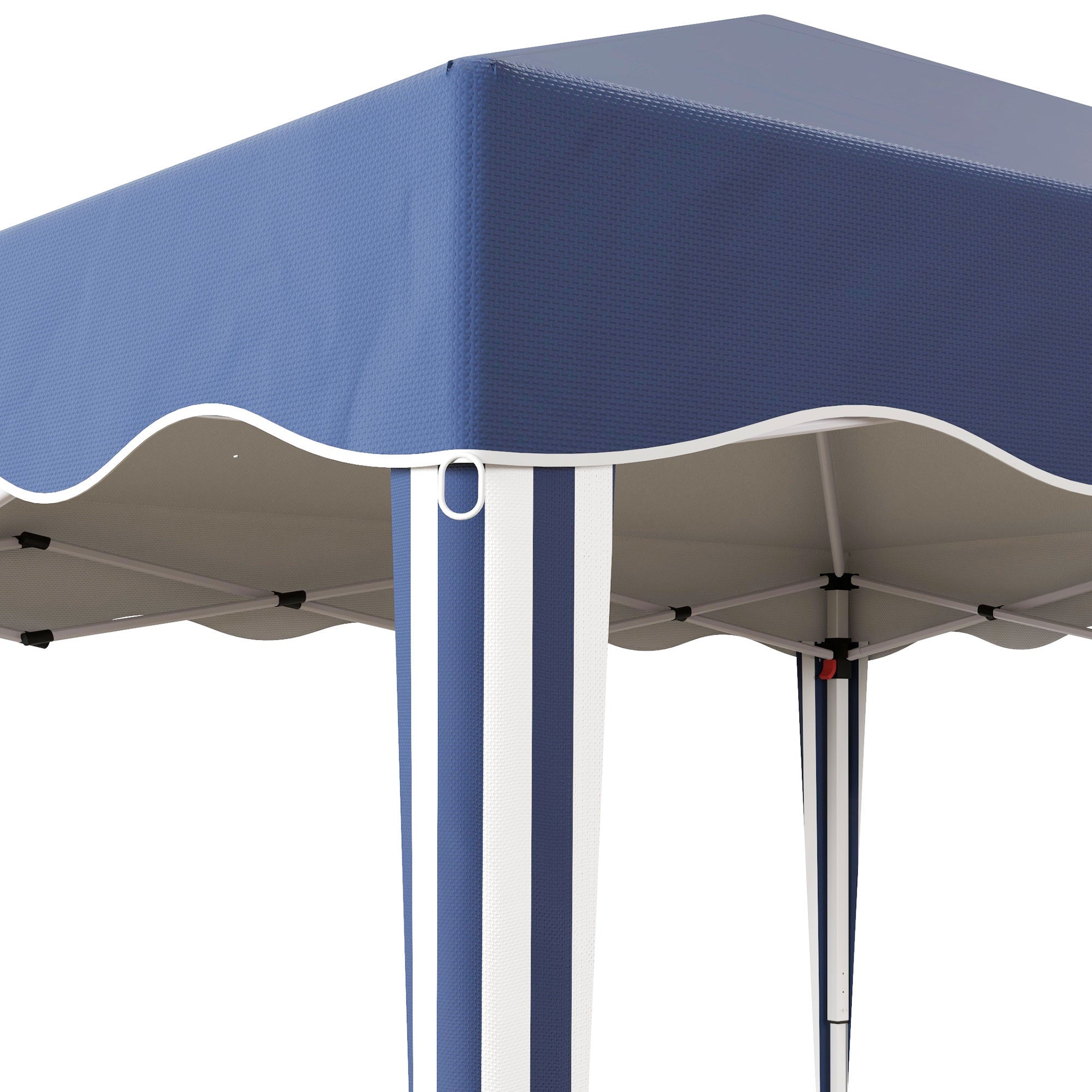 3 x 3cm Pop-Up Gazebo Adjustable Height with Bag, Blue