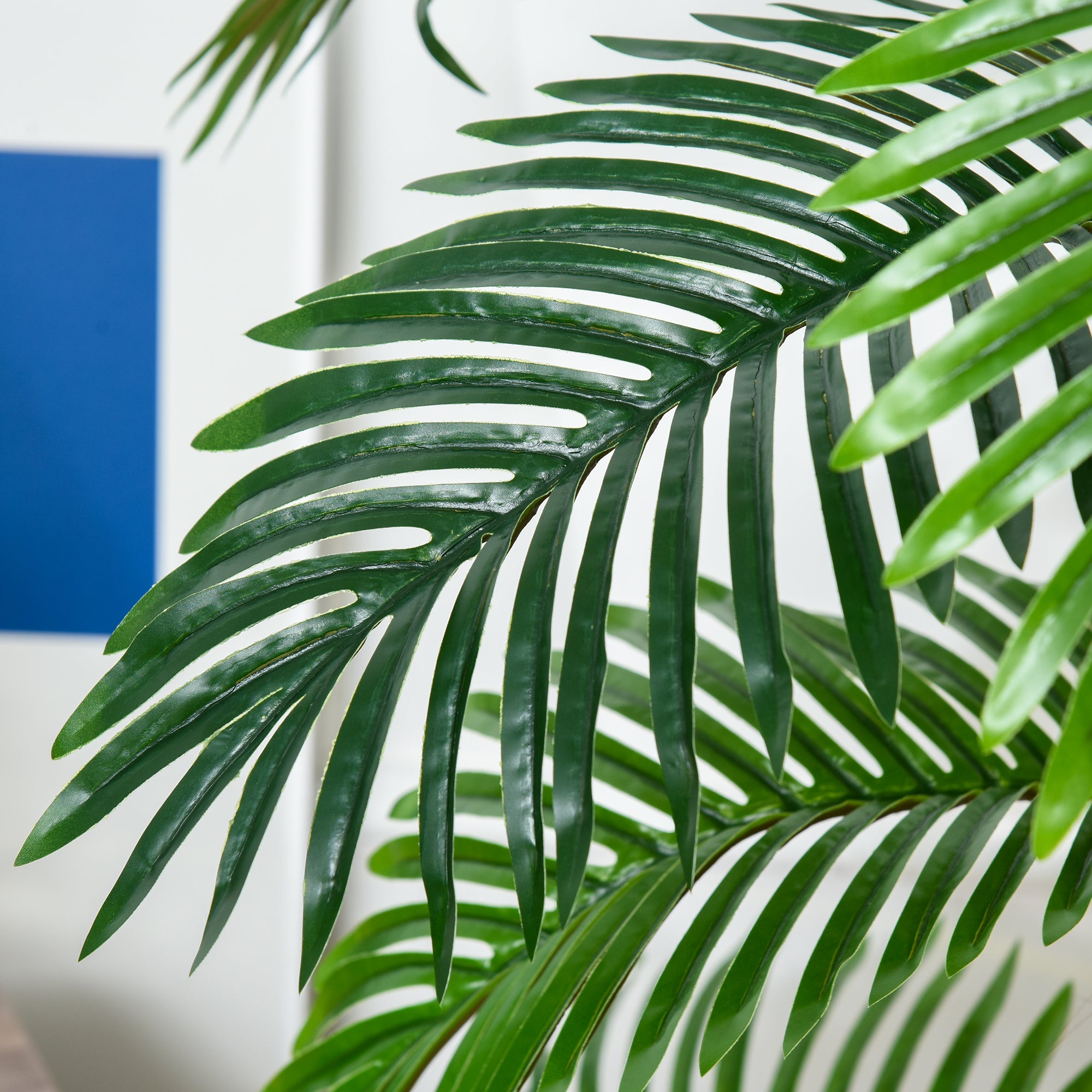 Artificial Palm 120cm, lifelike, plastic pot