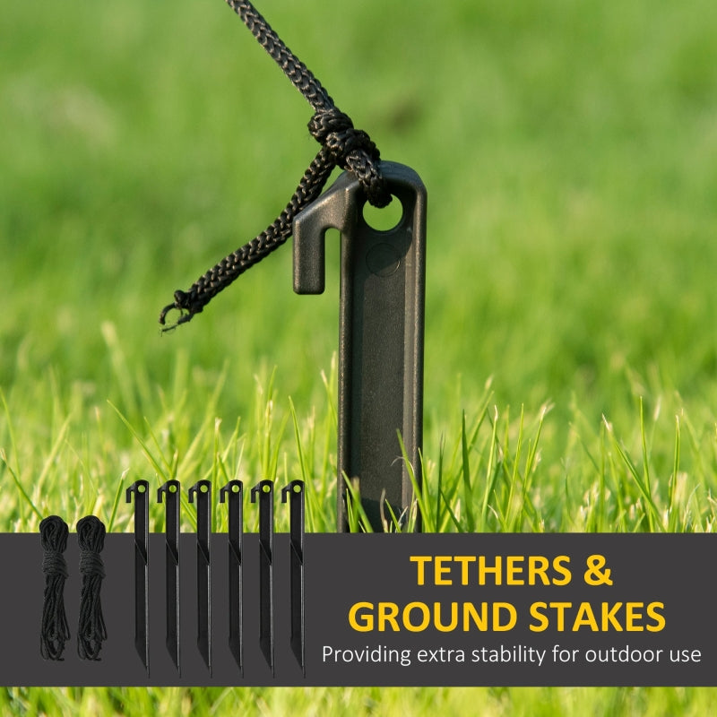 Christmas Inflatable Reindeer Decoration, 6ft Indoor Outdoor w/ Lights