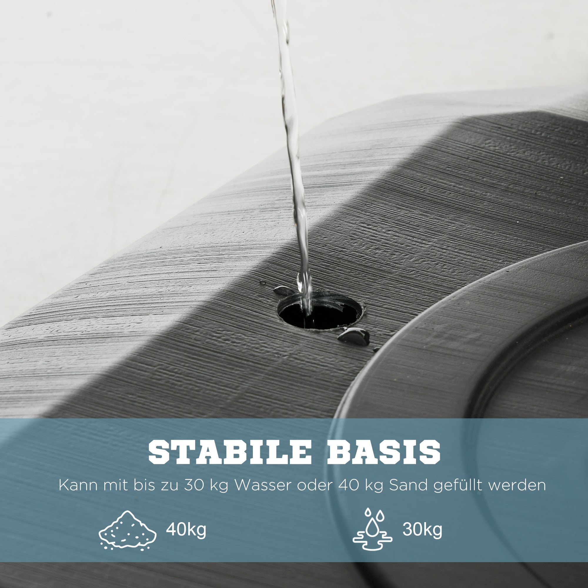 Basketball Stand, Height-Adjustable Rollable, Steel