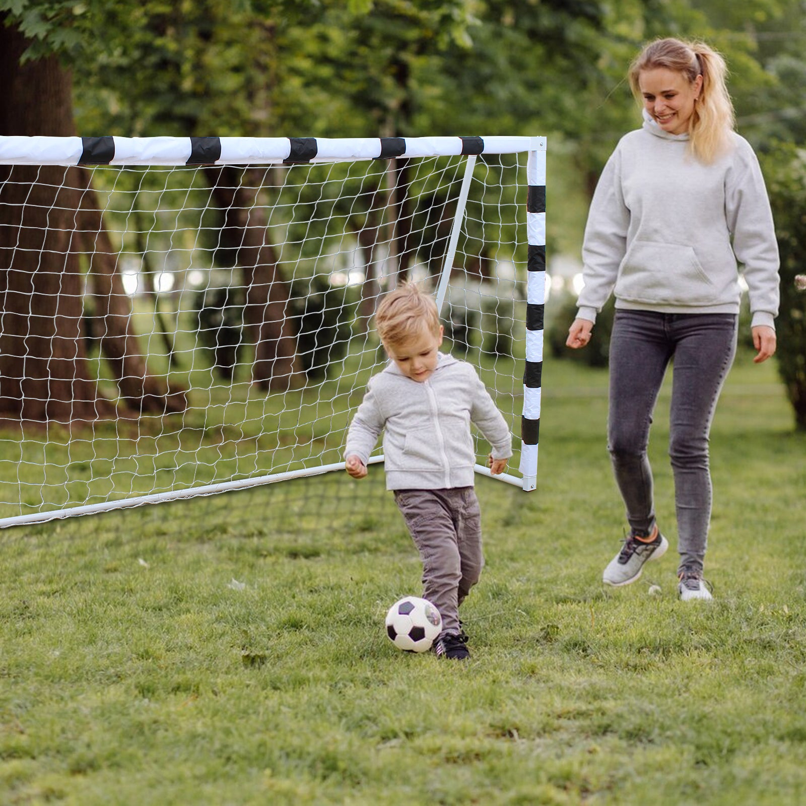 Kids Soccer Goal, Portable Backyard Net 305x201cm