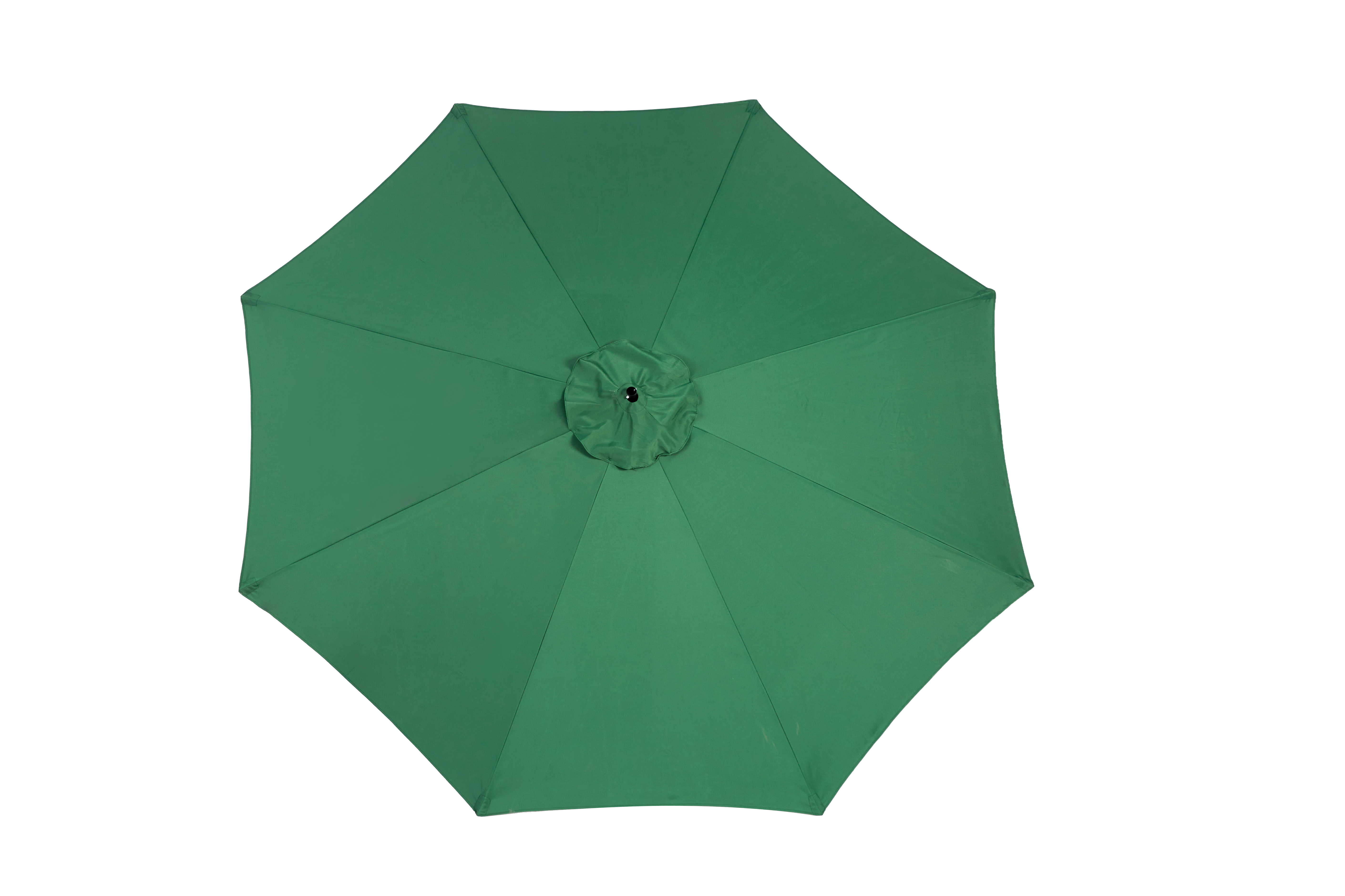 14.8 Ft Double Sided Outdoor Umbrella, Rectangular Large with Crank, Dark Green