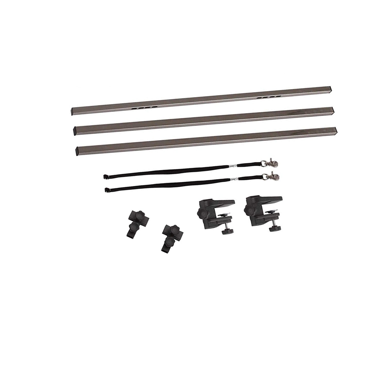 Professional Foldable Dog Grooming Table, Adjustable Arm Heavy-Duty 117cm, Black