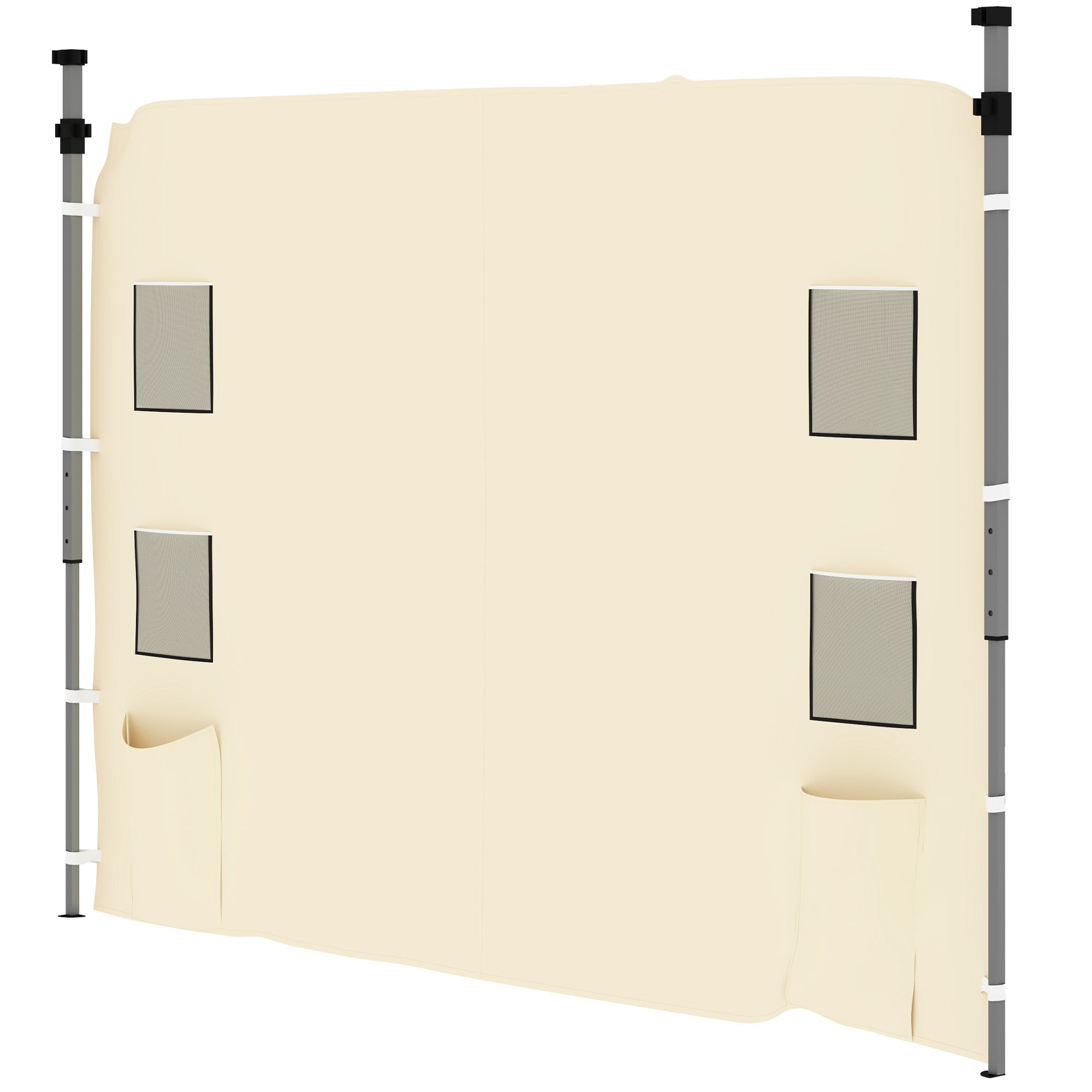 Replacement Gazebo Sidewall 195 x 295cm - Beige