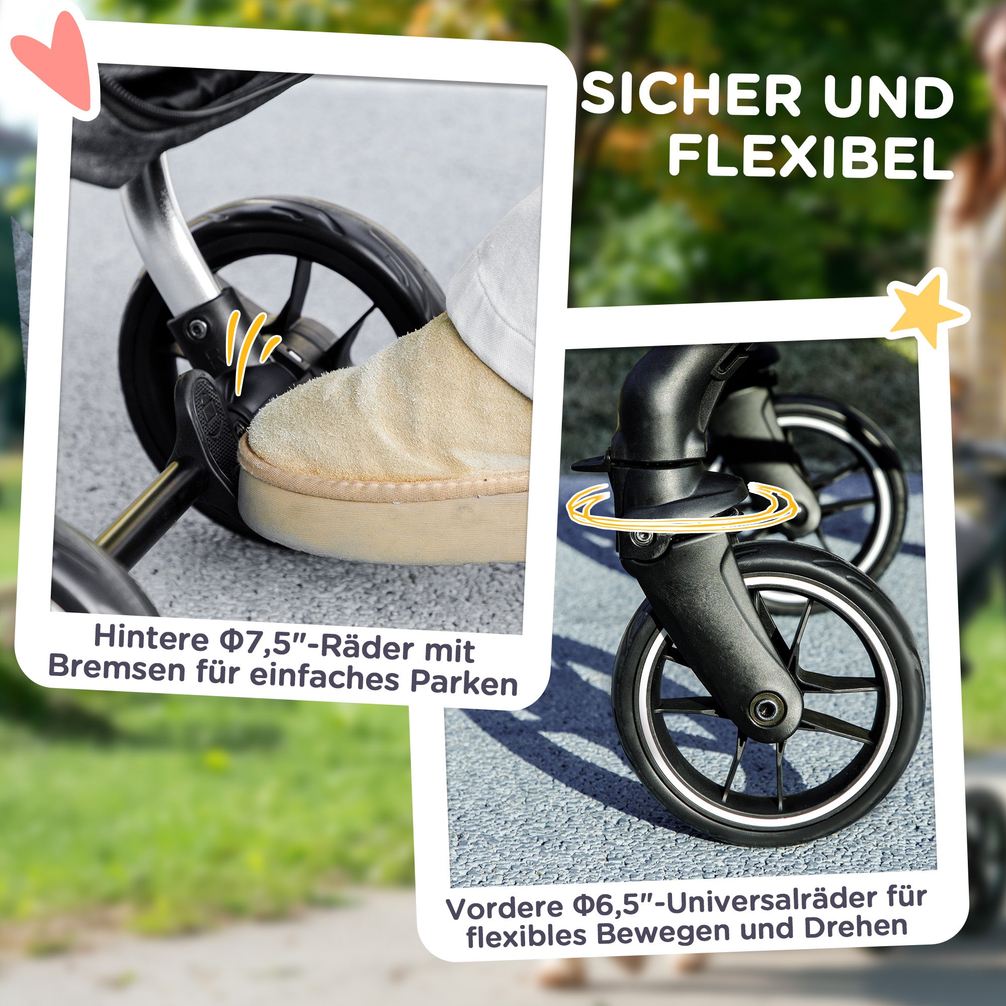 Dog Stroller, Lightweight Foldable with Cushion & Mesh, Aluminum Gray