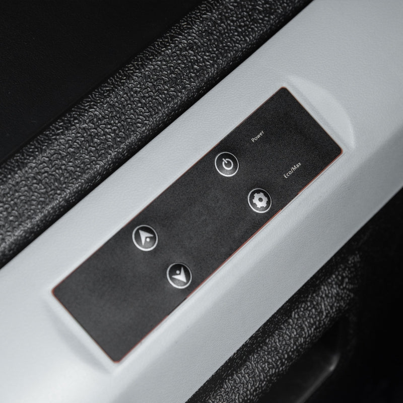 50L Car Refrigerator, Portable Compressor Freezer for Camping, Driving, Picnic, Electric Black