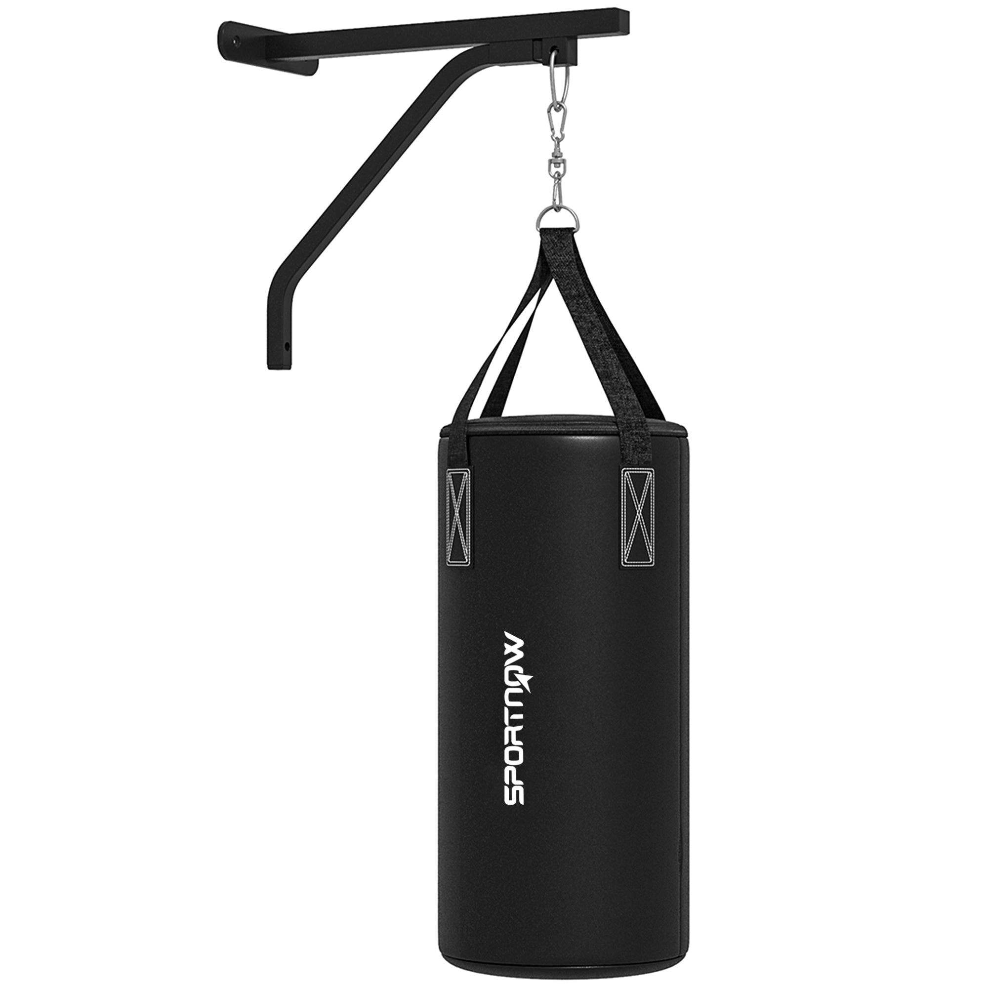 Punching Bag Wall Mount, Adjustable, Steel, Black