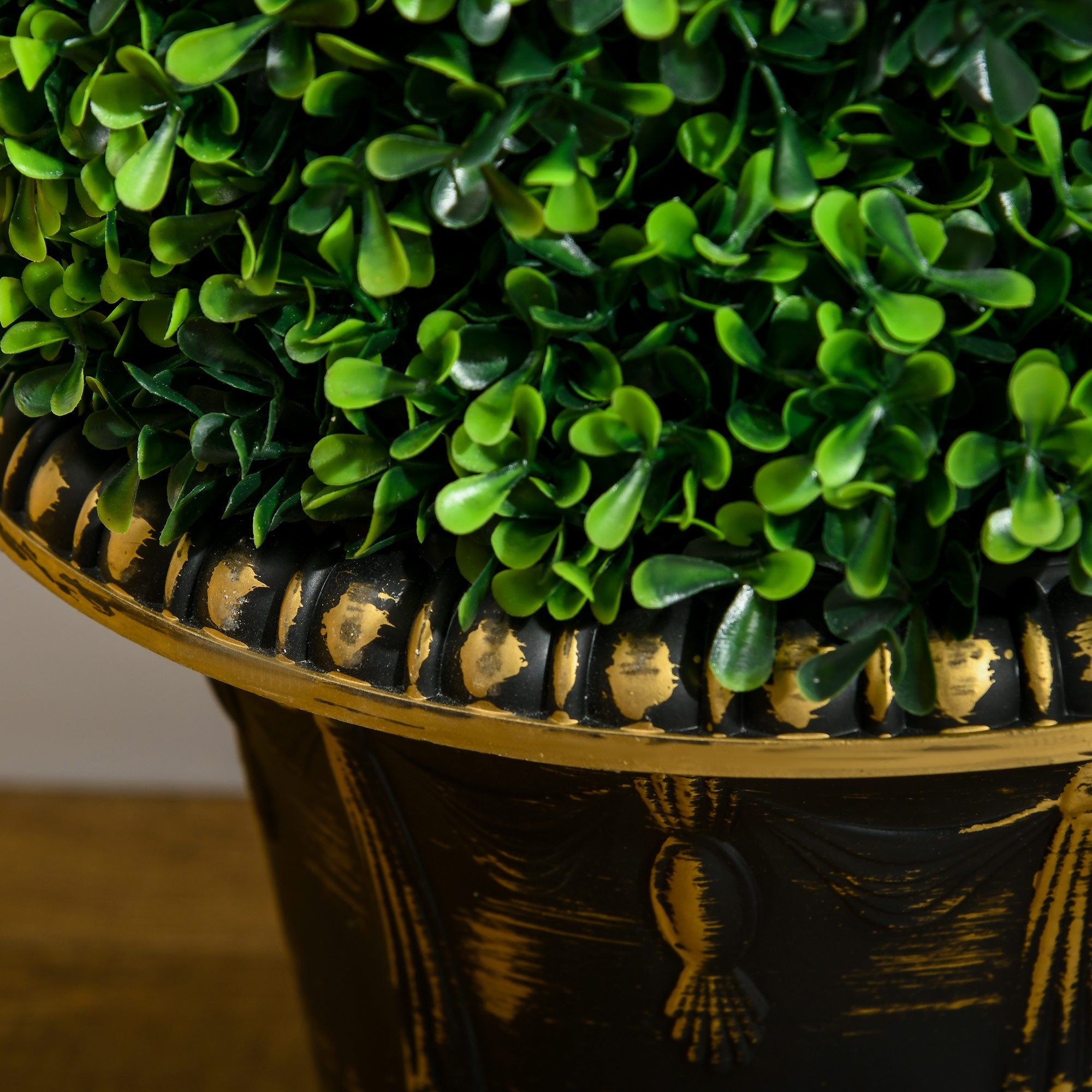 Artificial Plants, Boxwood Houseplant 90 cm UV-resistant, Green