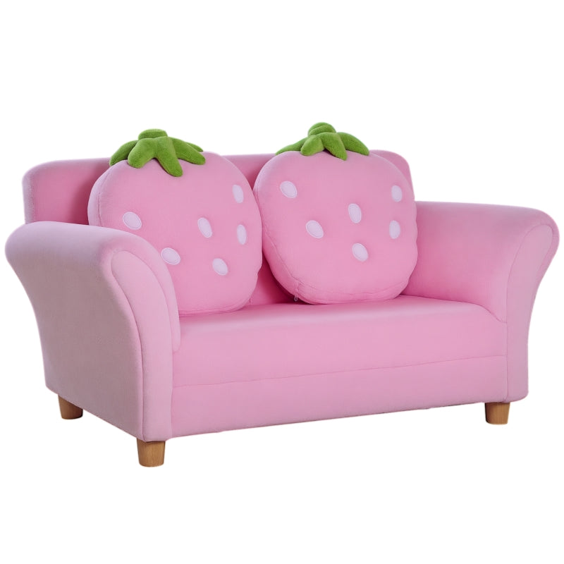 Children's Sofa, Armchair, Soft, Double or Single, Fabric
