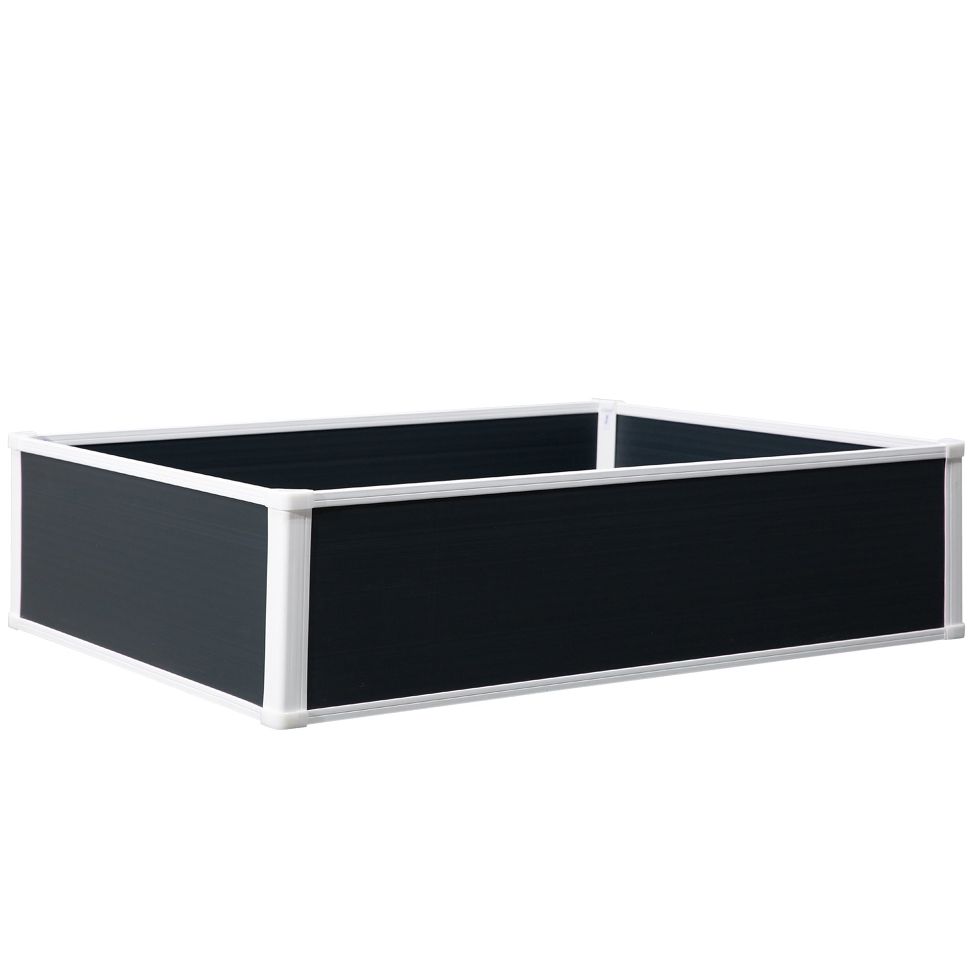 Raised Garden Bed 302L Weather-resistant 120x90x30cm PP Plastic