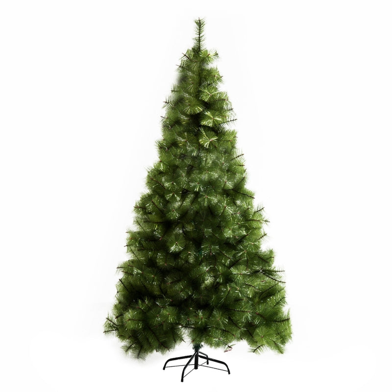 Artificial Christmas Tree, 210cm, 505 Tips, Metal Stand, Fir