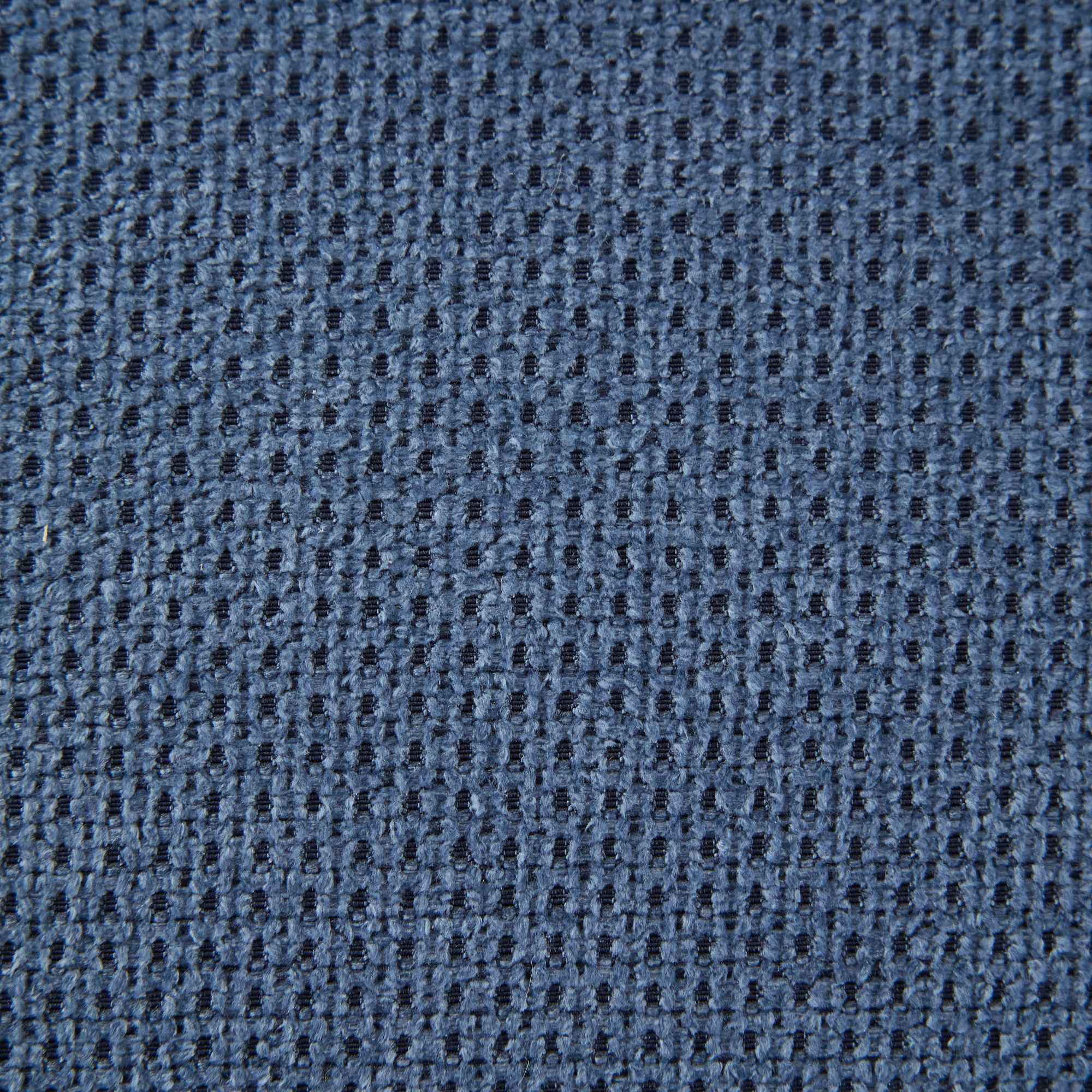 Wooden Dining Chairs Set of 2 Modern Fabric Upholstered - Blue