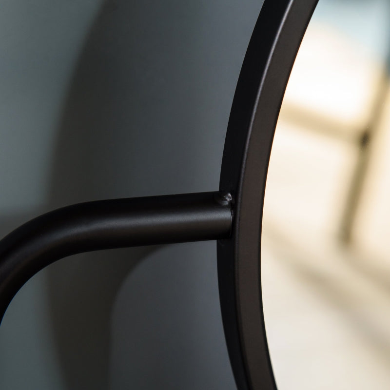 Dressing Table Set with Mirror, Stool, 3 Drawers and Open Shelves, White