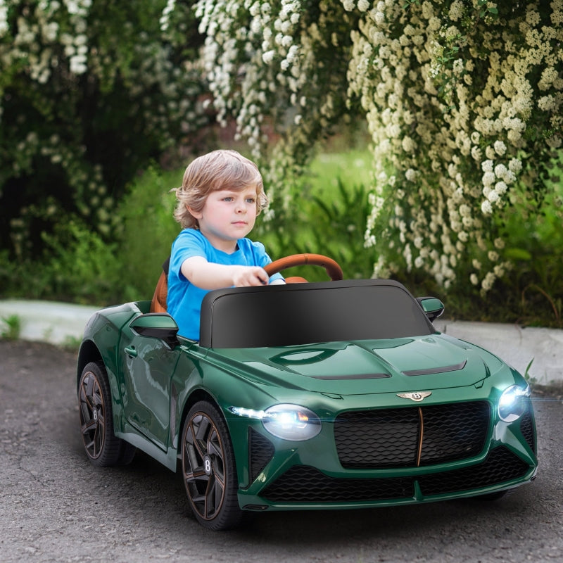 Bentley Bacalar 12V Electric Car with Remote Control, Green