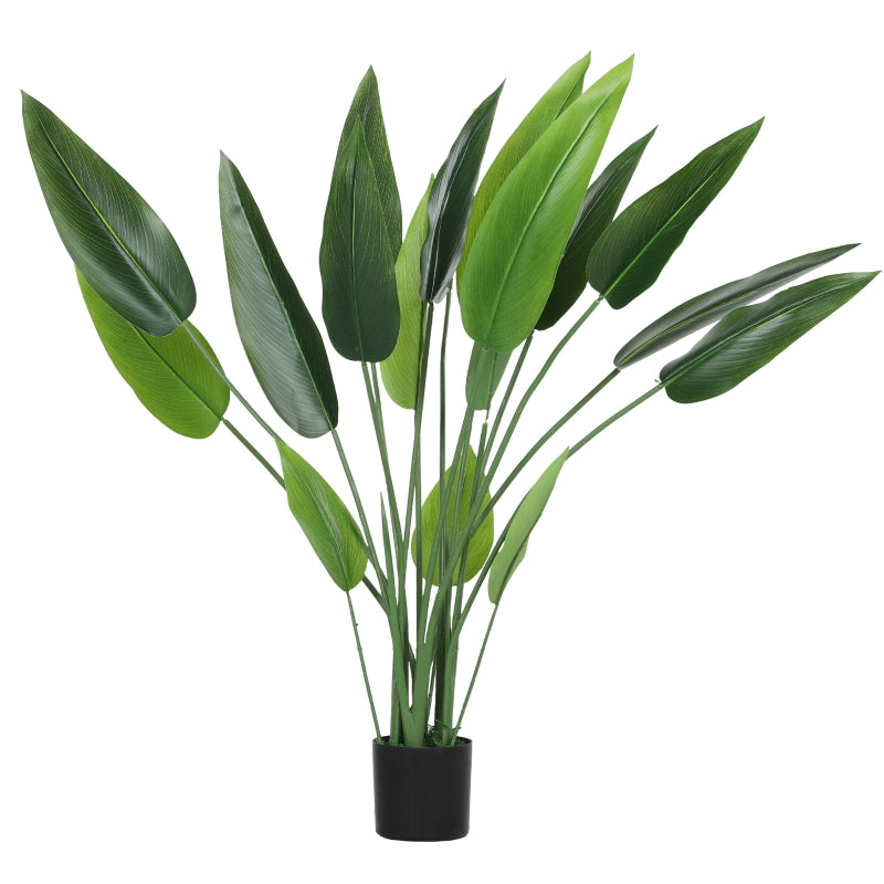 Artificial Bird of Paradise Plant, 110cm, Plastic